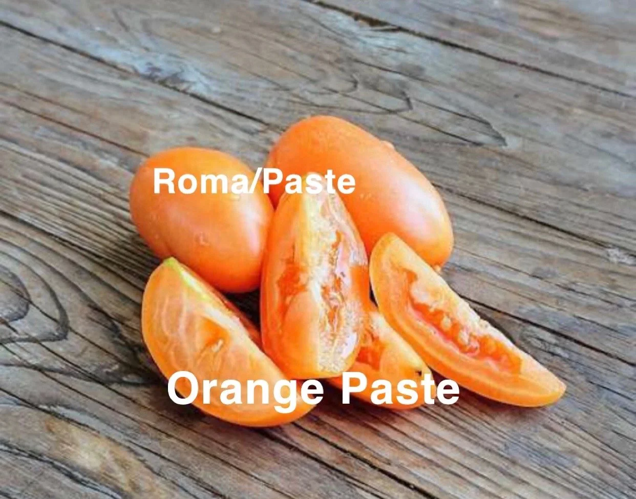 The Orange Paste Heirloom Tomato is a standout among paste varieties, offering a rare combination of bright color, dense flesh, and naturally sweet flavor. The flesh is where Orange Paste truly excels:
thick, meaty, low‑moisture, and velvety, with ve