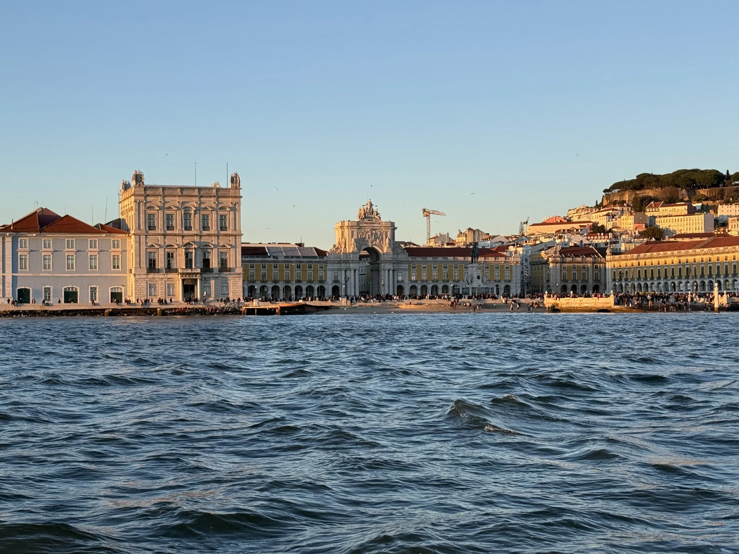 Lisbon from the Tagus river