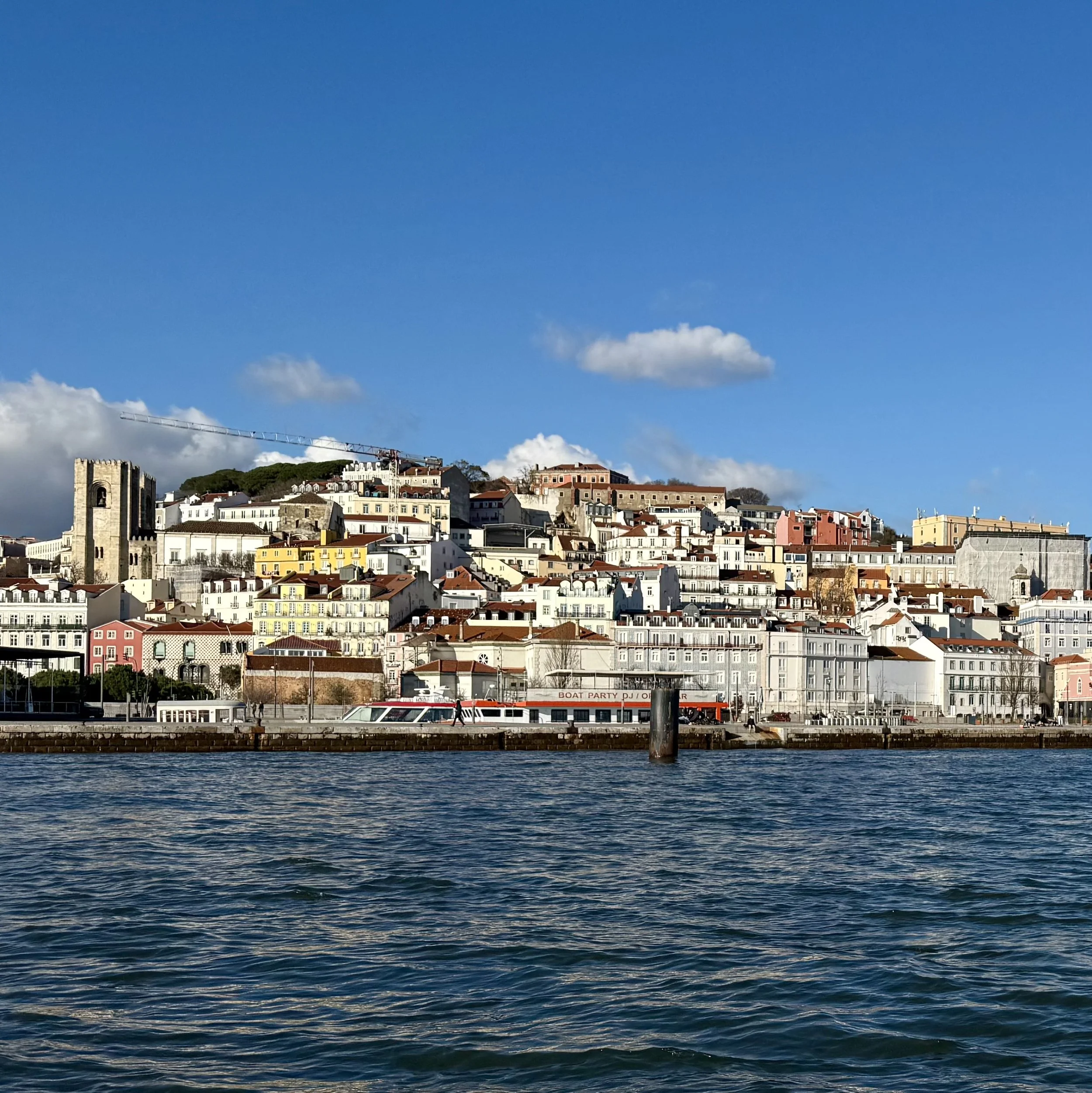 Lisbon from the Tagus river
