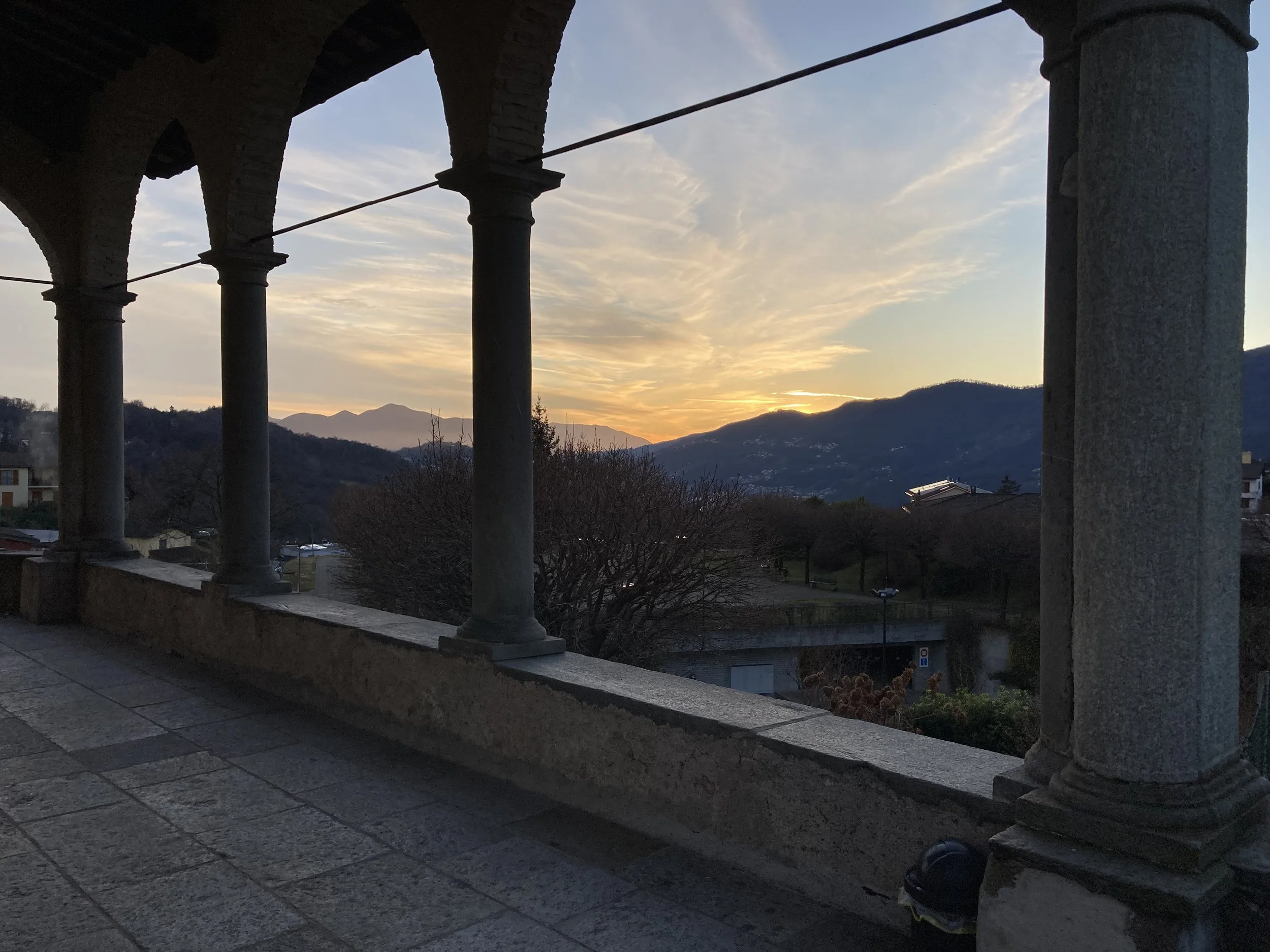 View from the Church of Holy Mary of the Purification first documented in 1359.