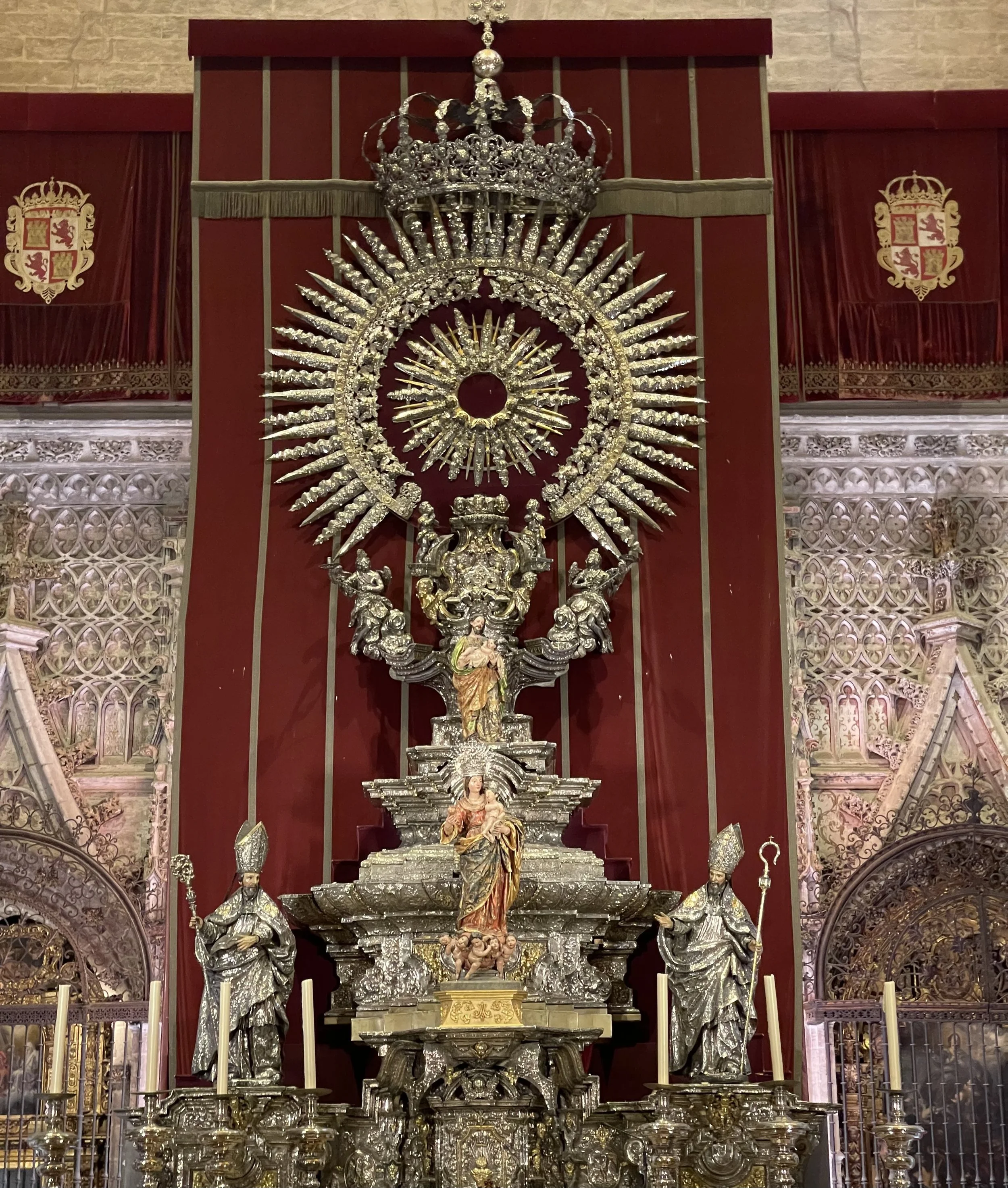 Cathedral of Seville - alter of Corpus Christi
