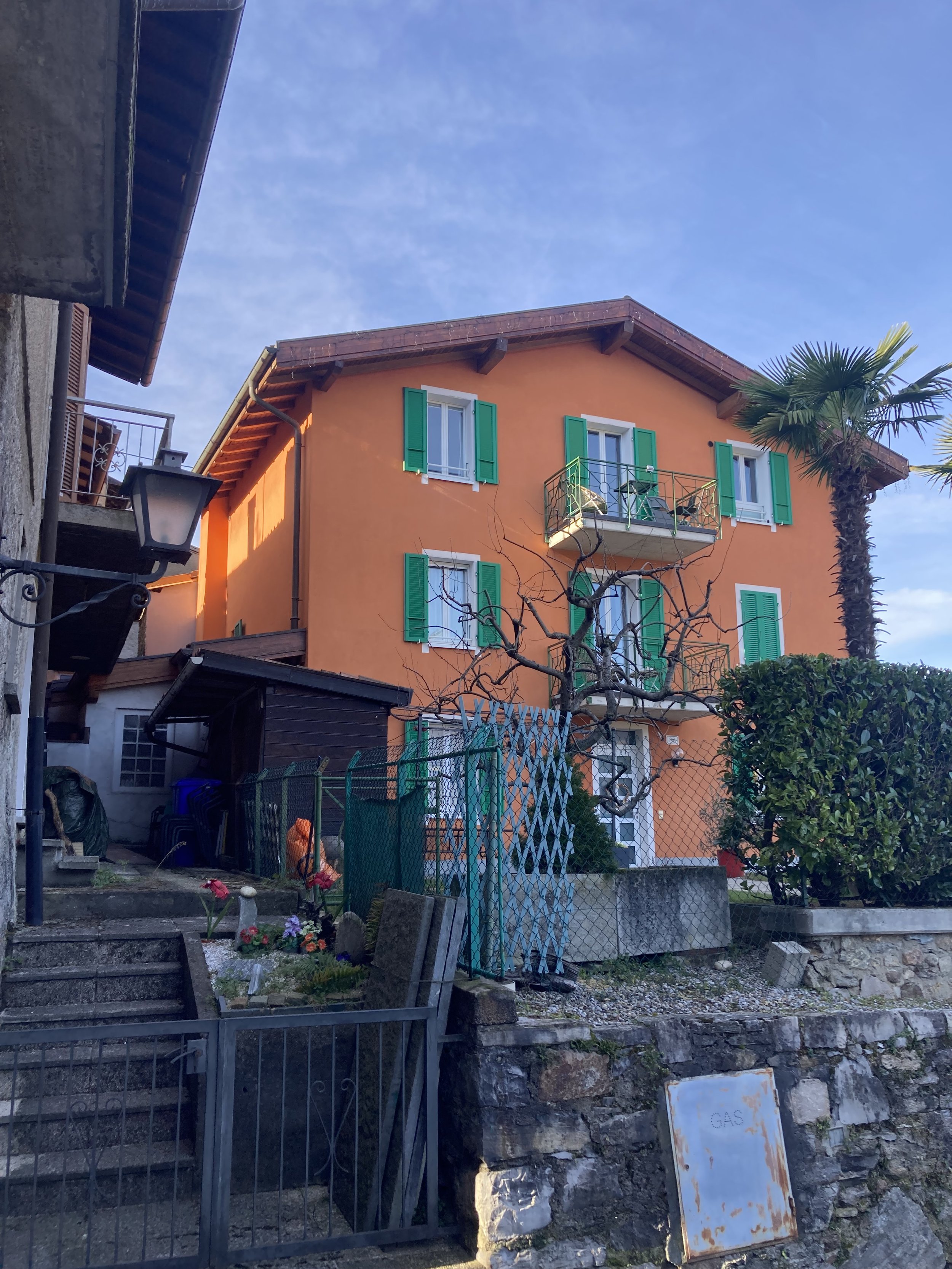 Our BnB next to the oldest part of Comano