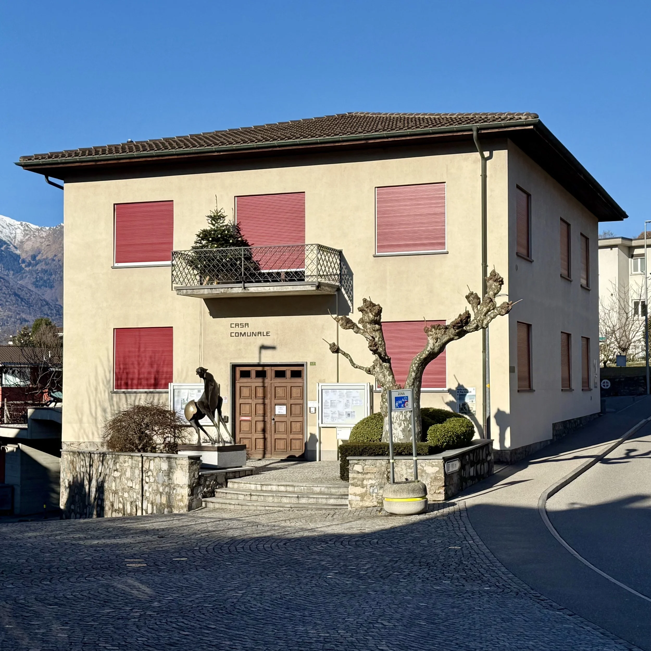 The Palazzo Comunale in Comano is the administrative center of Comano.