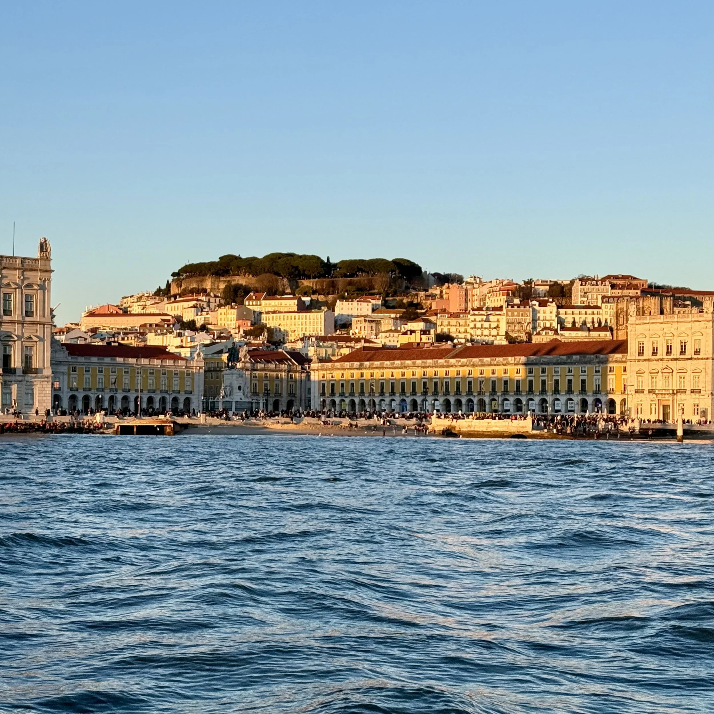 Lisbon from the Tagus river