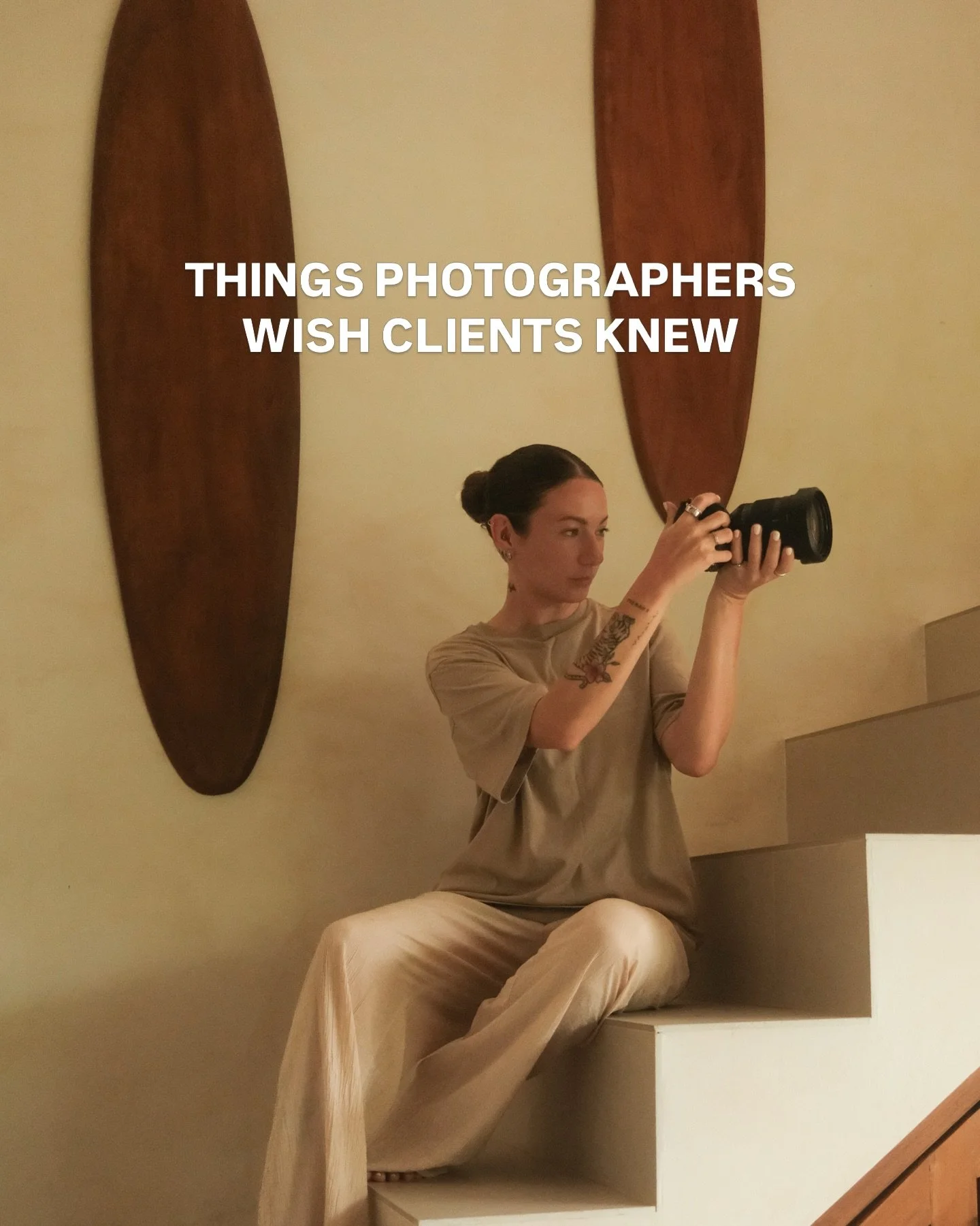 Things photographers think but don&rsquo;t always say. 

Photographers, what would you add? 👀