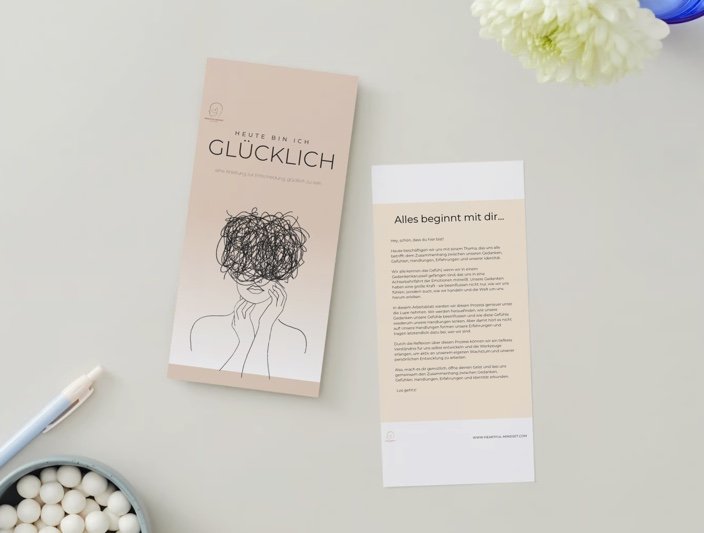 Selbst-Coaching-Workbook: Dein Selbstbild- Schlüssel zum "Glücklich sein"