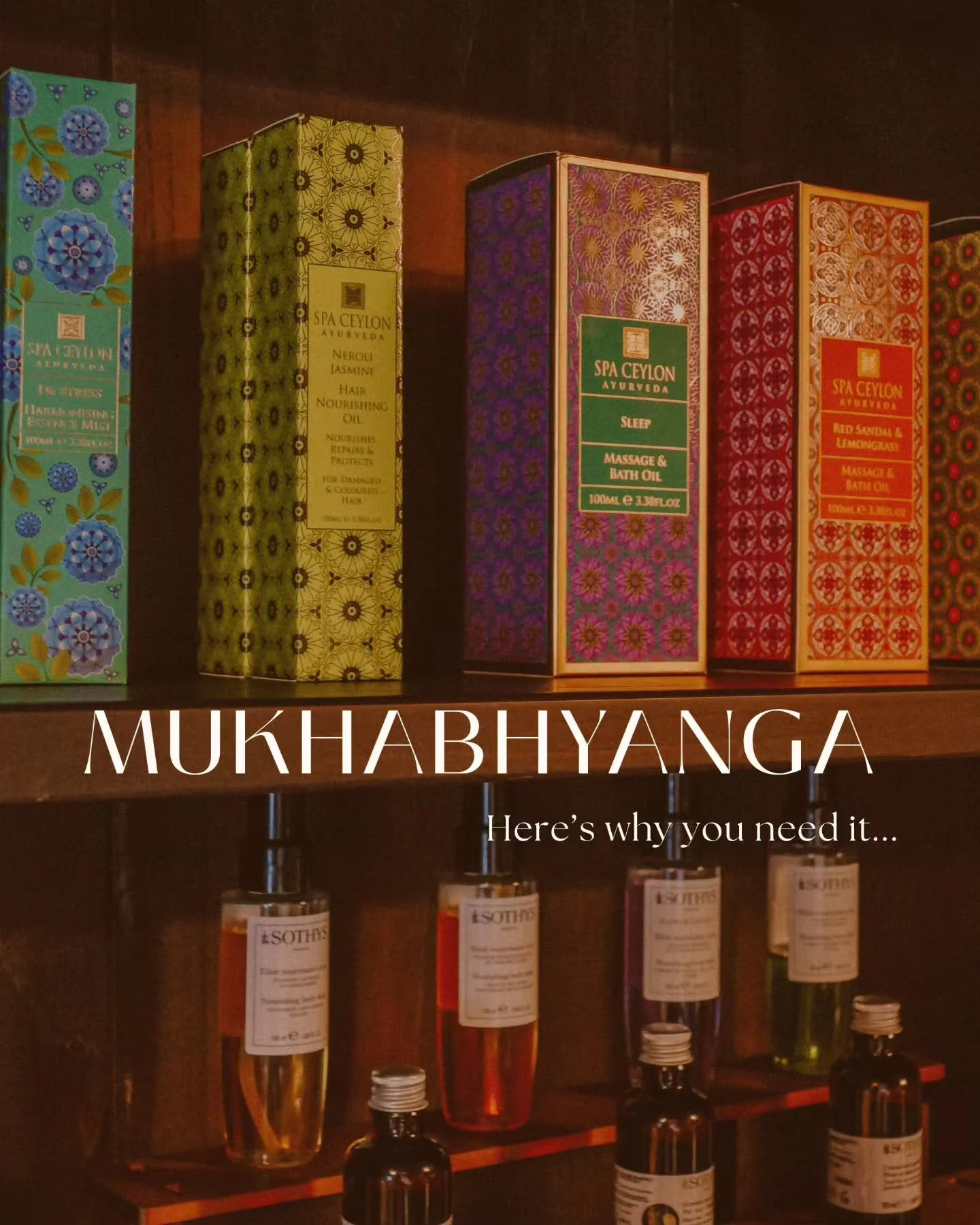 Want to glow from the inside out?&nbsp;Mukhabhyanga is the treatment for you.

This beautiful facial&nbsp;focuses on marma points on the face to release stored tension.&nbsp;

This leaves the skin looking brighter and more toned, while the body is in