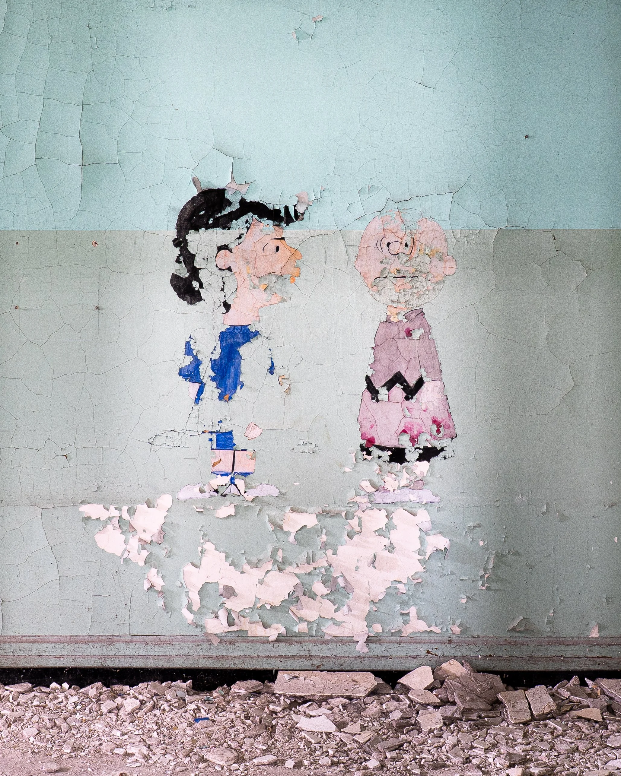 Charlie Brown Murals, Male Wing (Ward B/ Building 9)