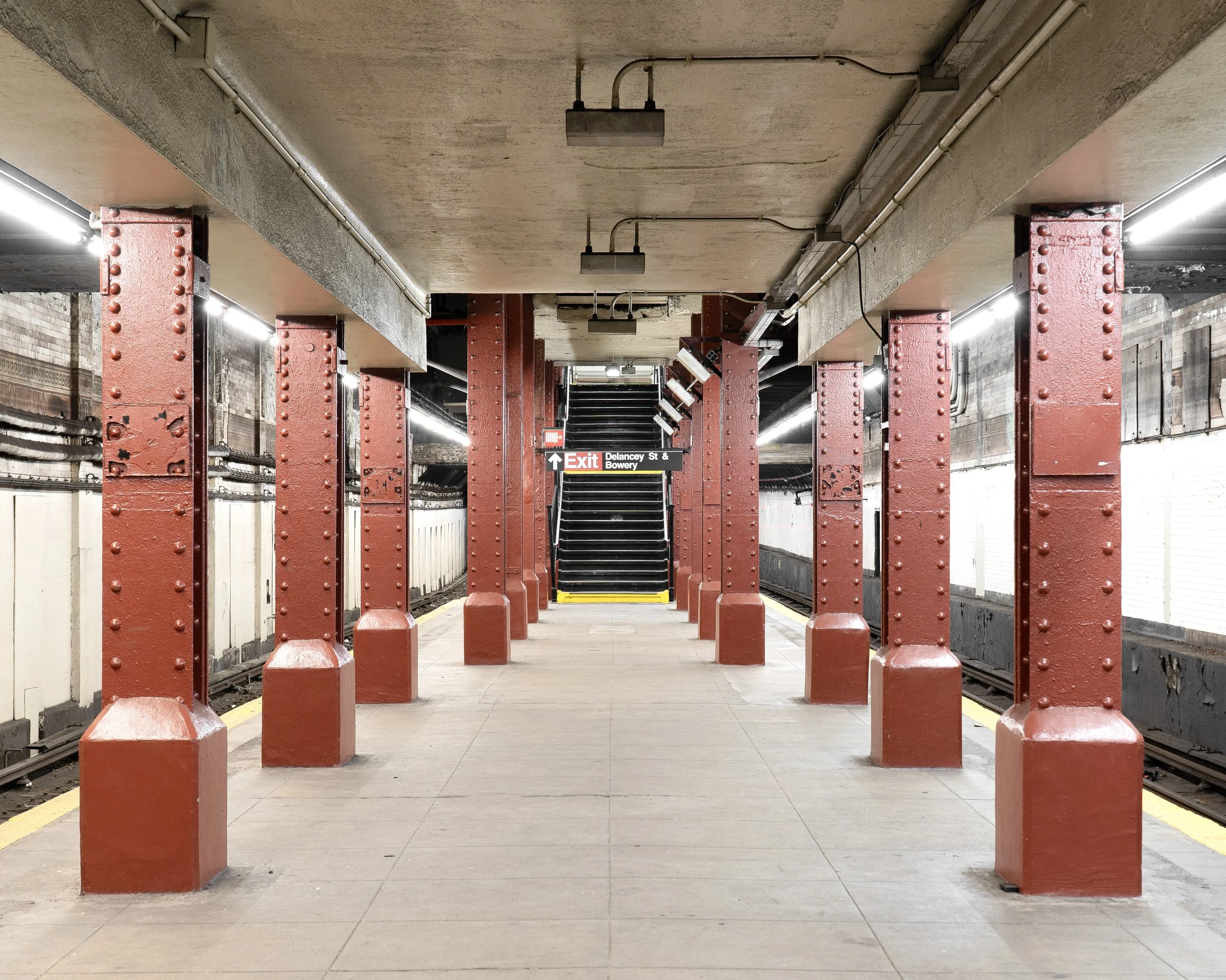 The Anticipation of Noise. Disused Subway Station, New York, NY
