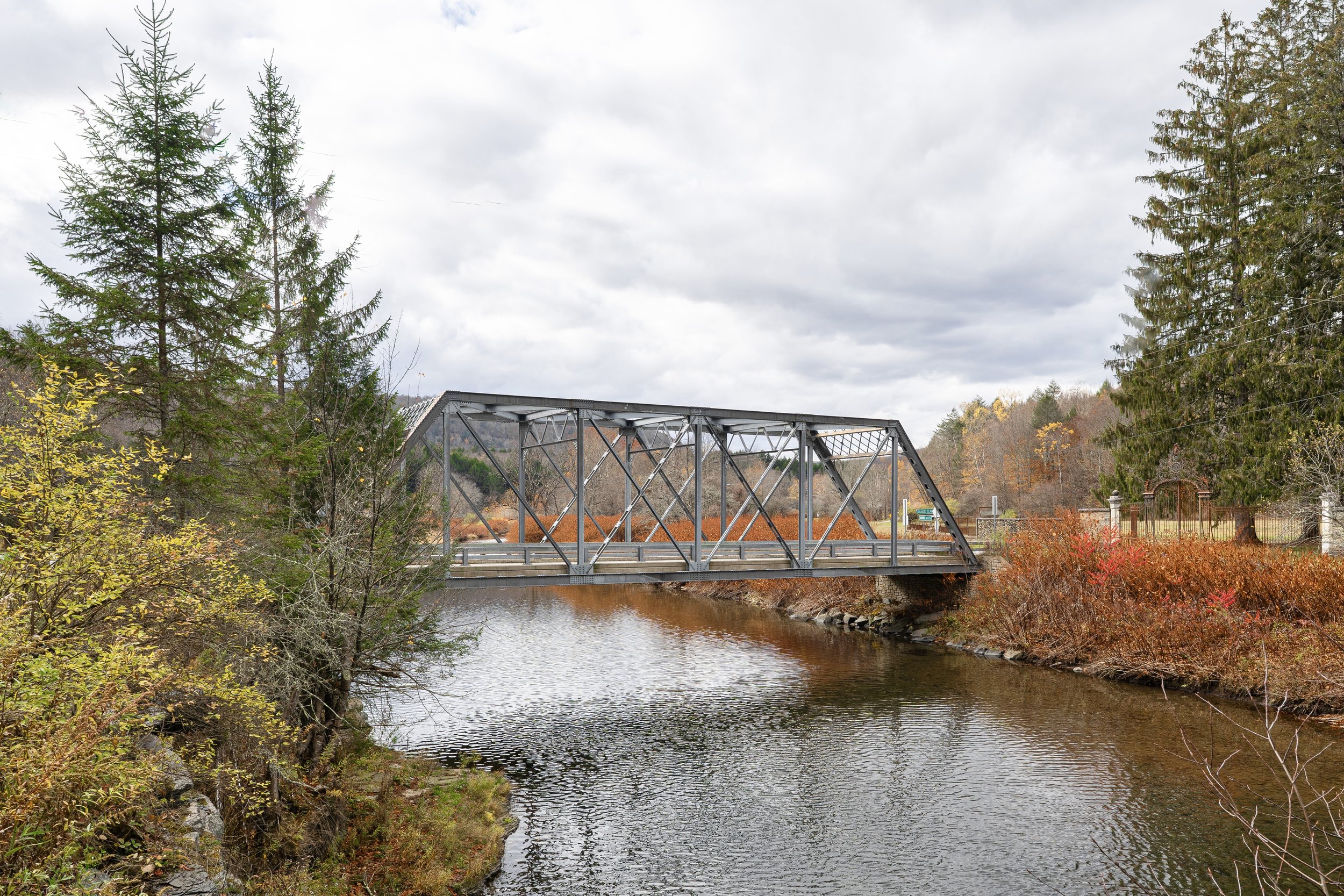 Bridge in the Fall, Roscoe, NY