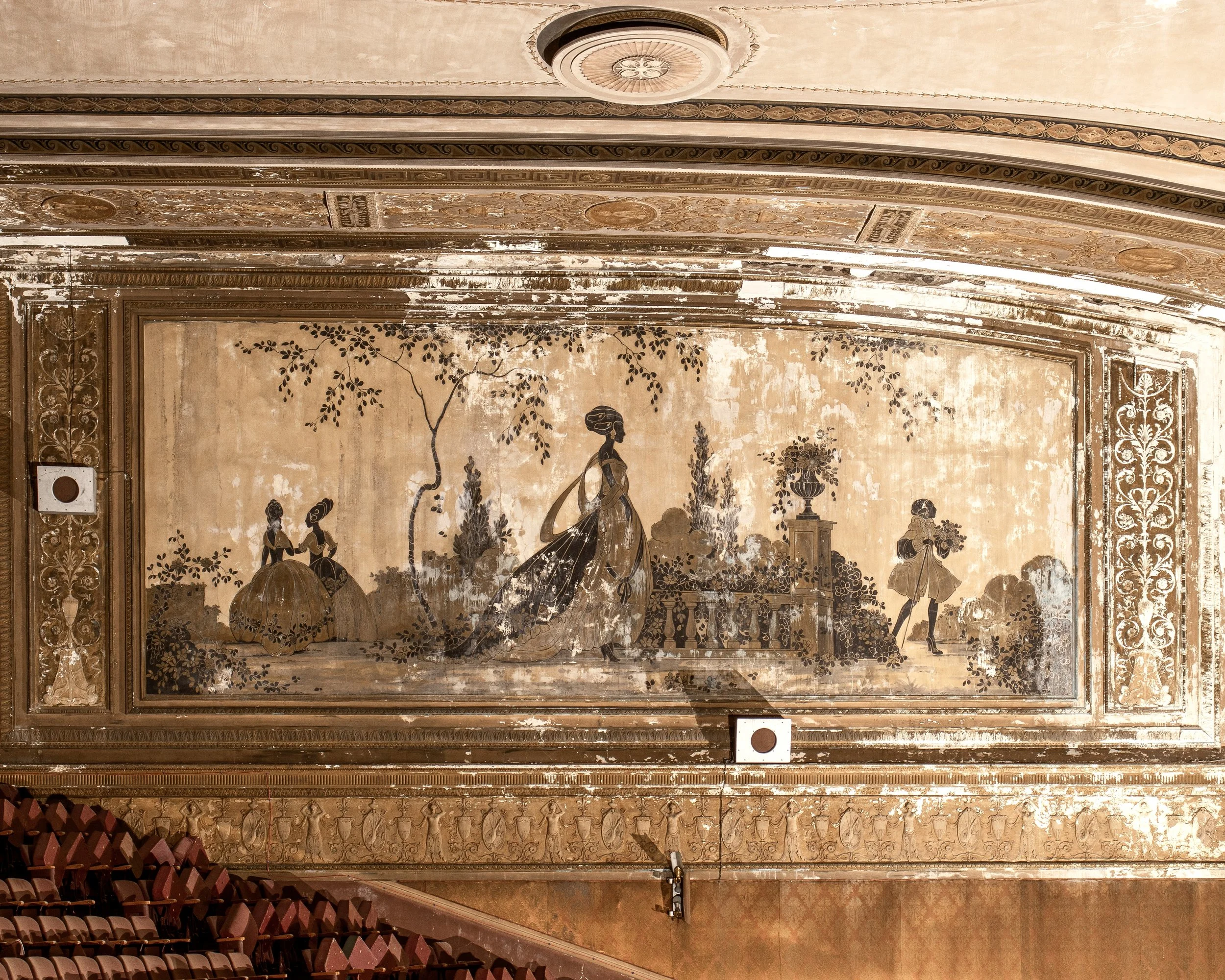 Artwork, Palace Theater, Bridgeport, CT