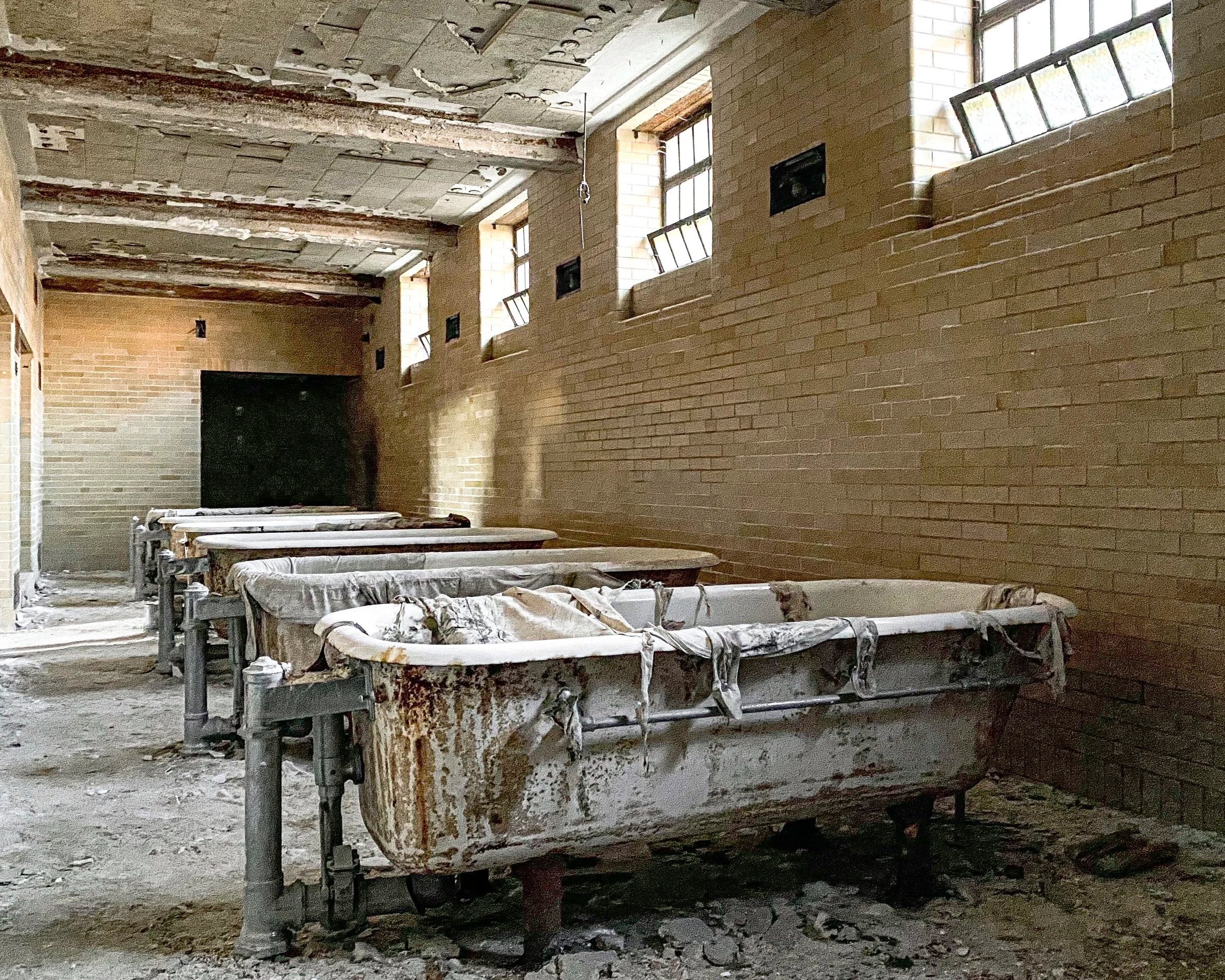 Hydrotherapy Tubs, Grafton State Hospital, Grafton MA