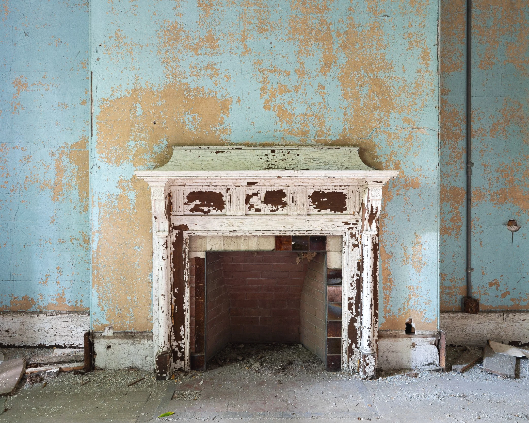 Fireplace, Lyman State Reform School for Boys, Westborough MA