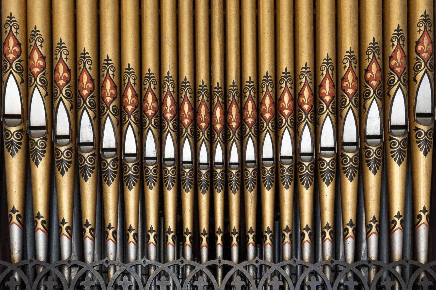 Pipe Organ Patterns, Craig House (Zelda Fitzgerald Sanatorium), Beacon NY