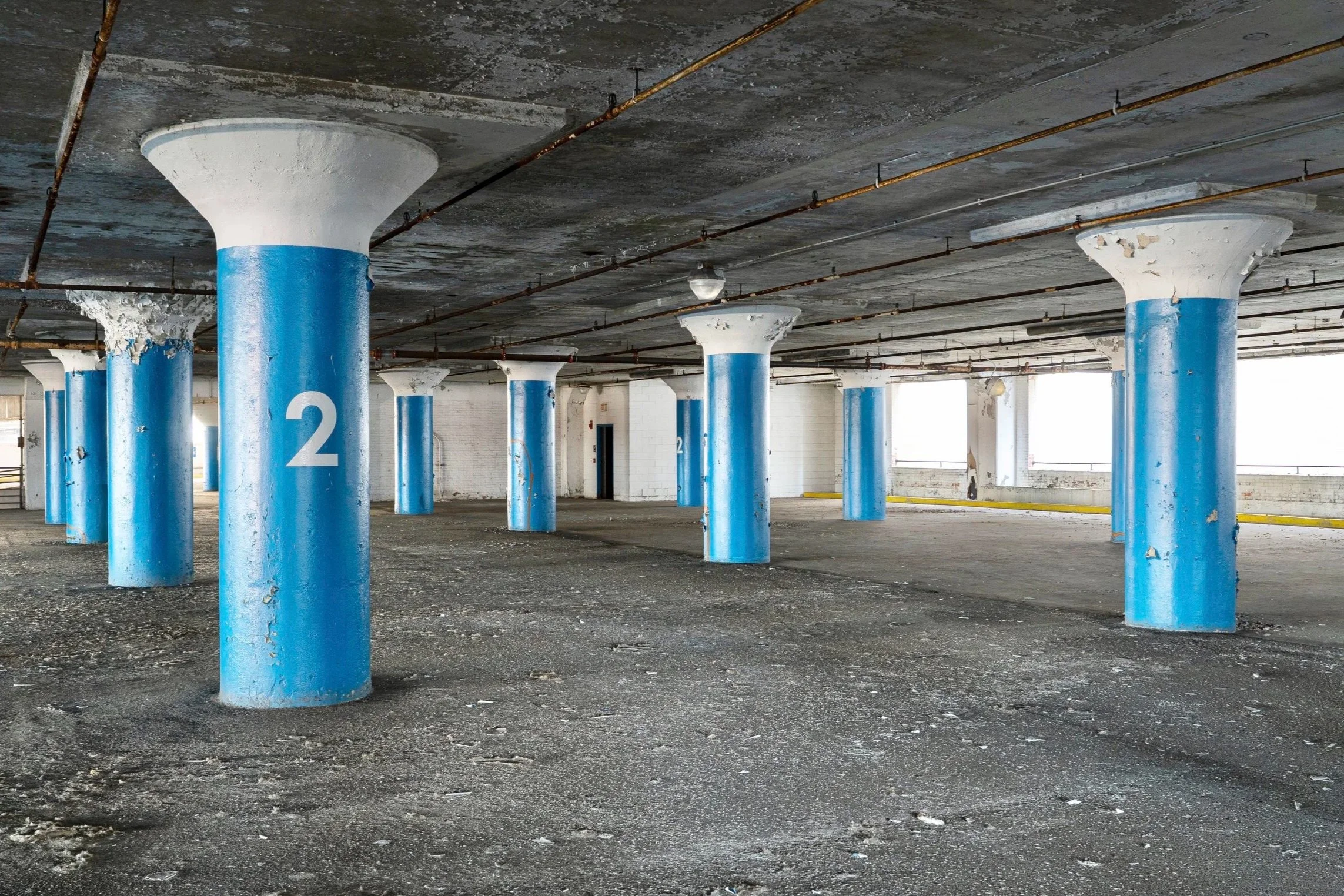 Blue Collumns. Department Store