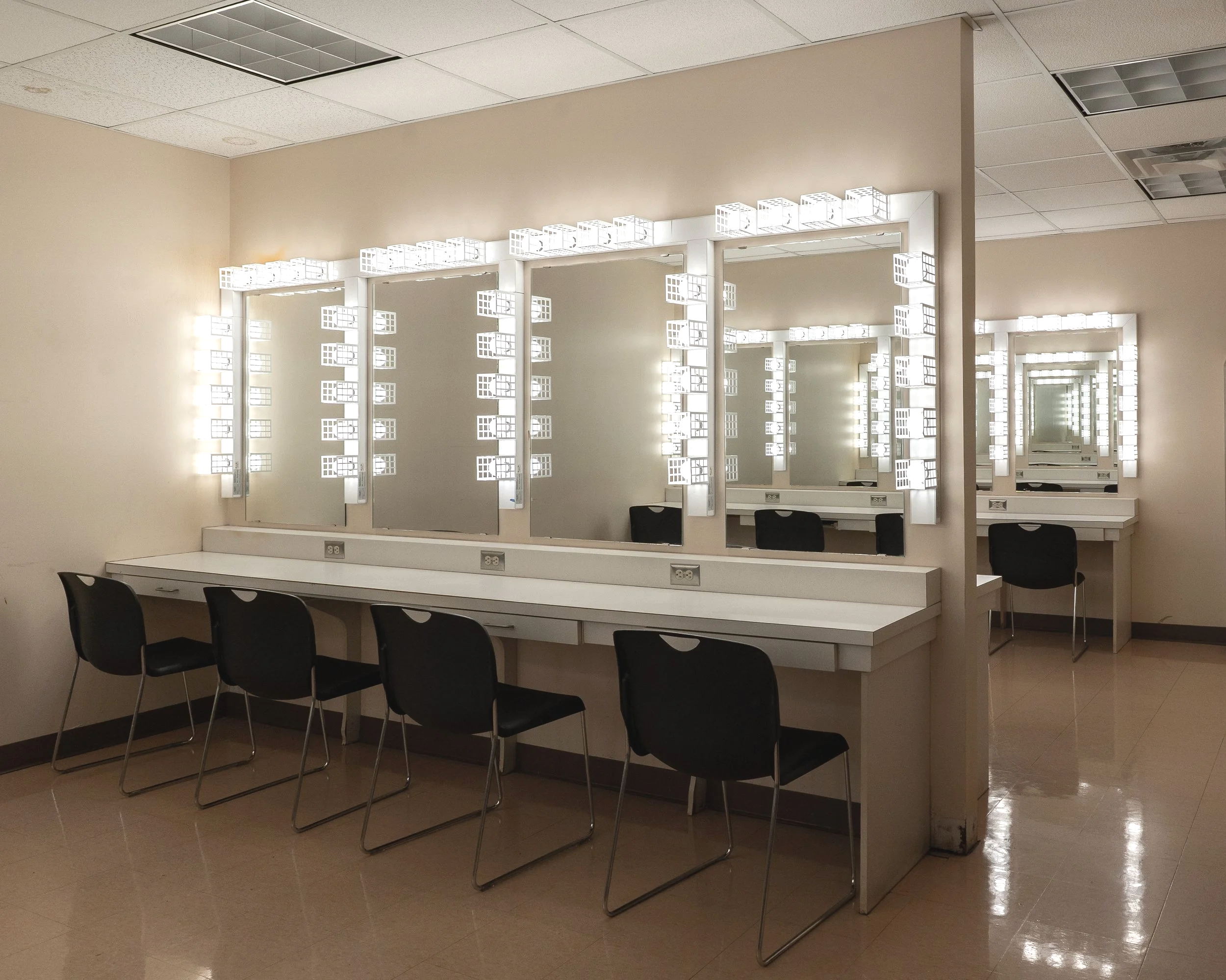 Modern Dressing Rooms, Palace Theater, Waterbury, CT