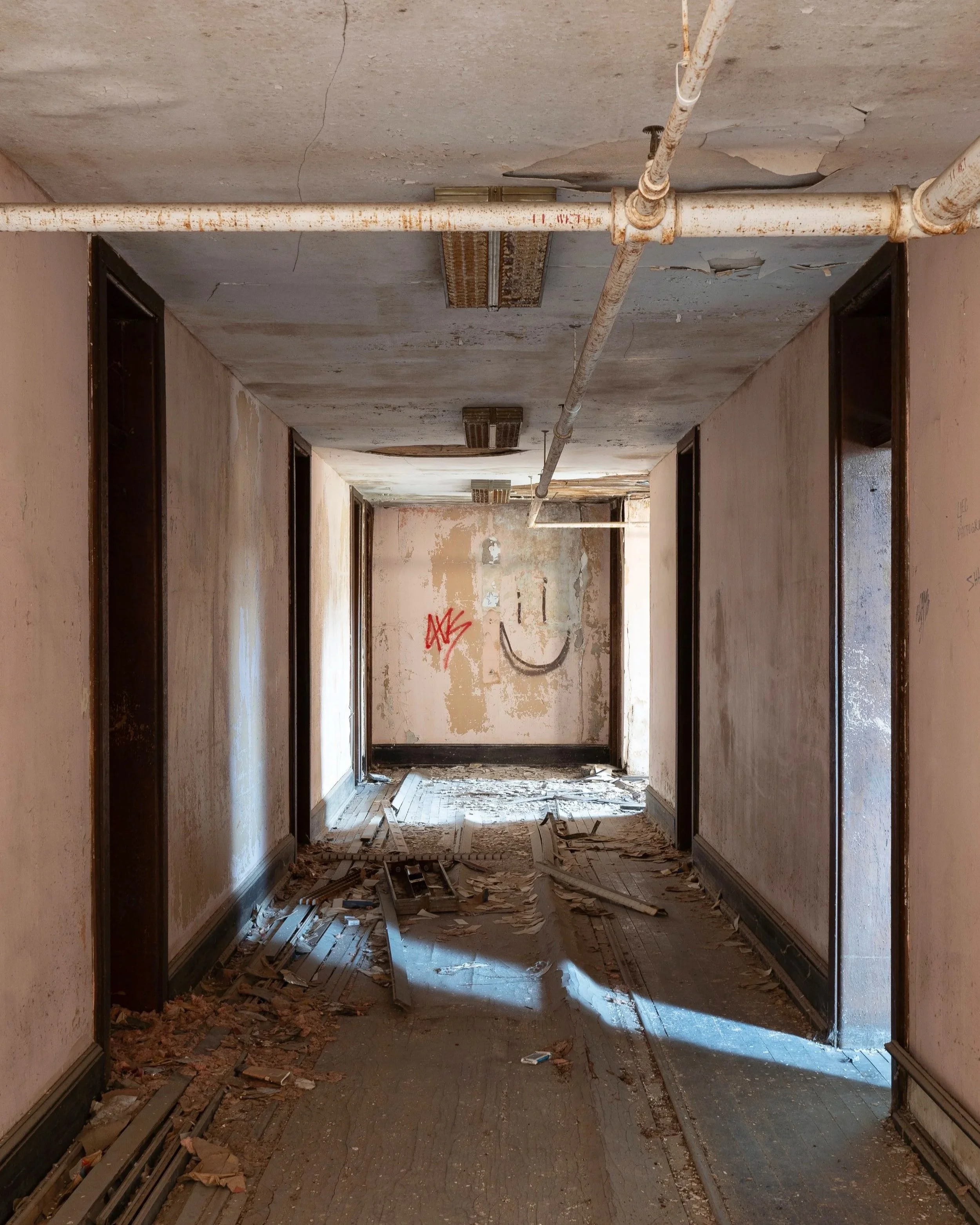 Top Floor Nurse Dorm Hall, Female Wing (building 51, main)