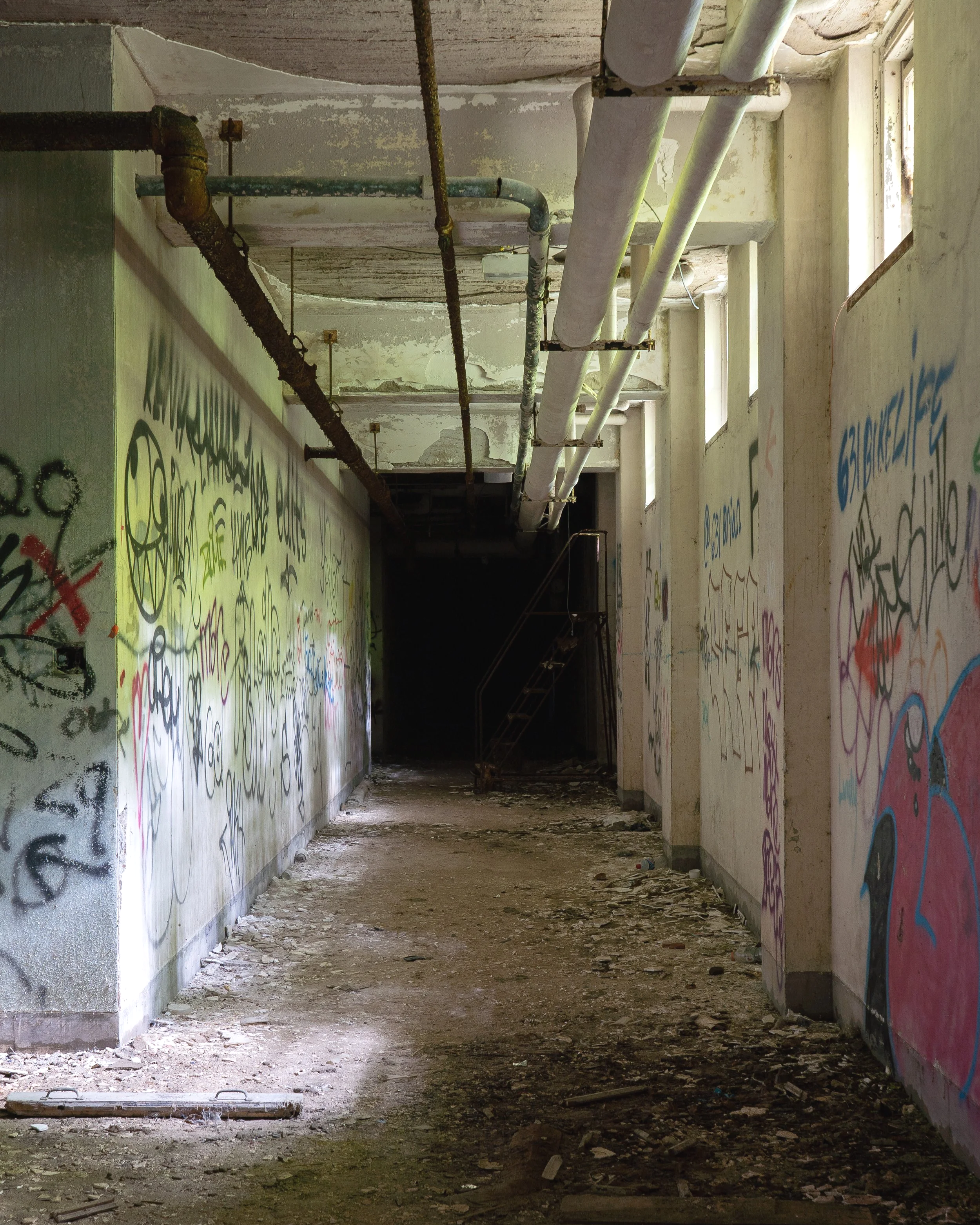 Basement Darkeness, Quad Complex (buildings 41, 42, 43)
