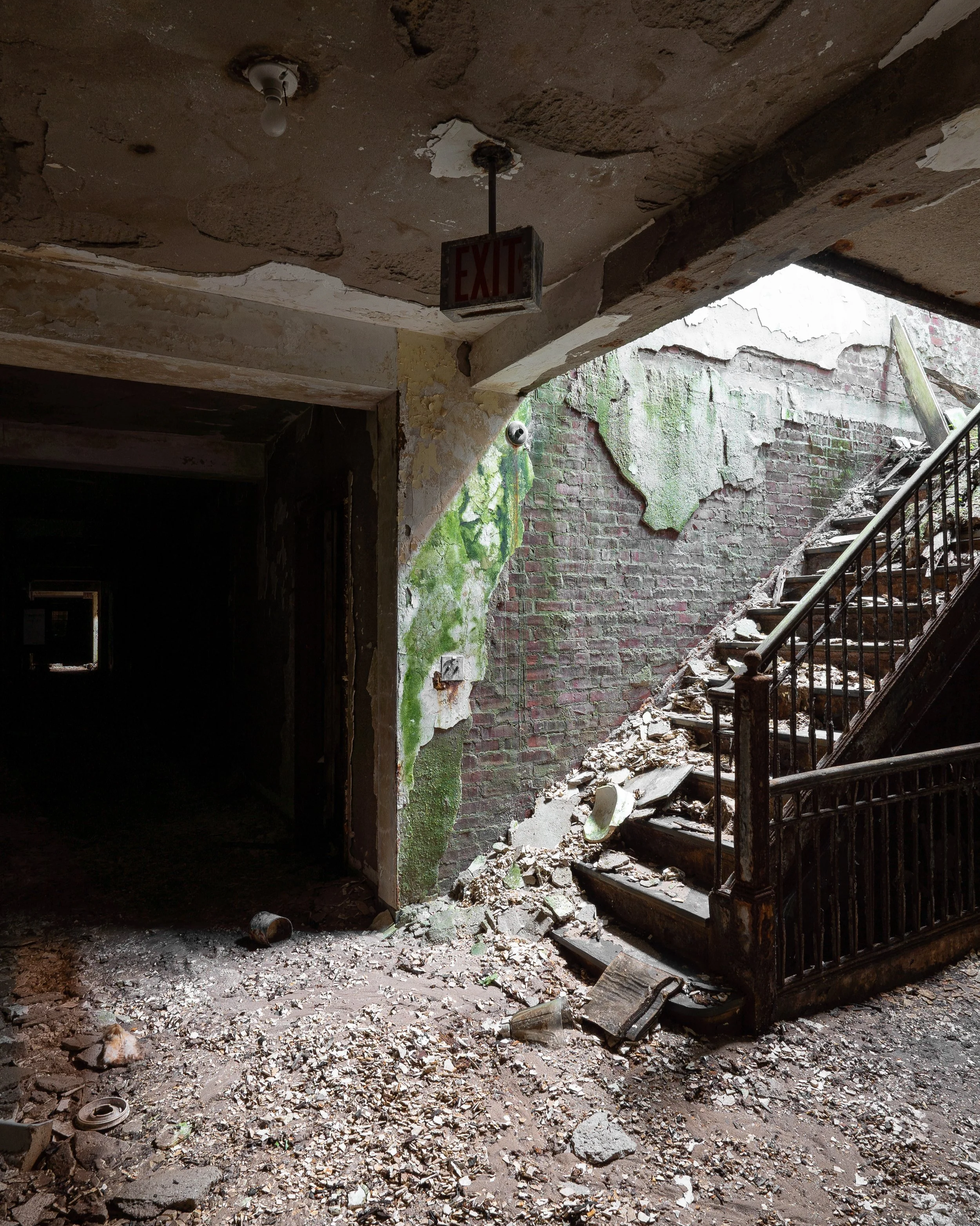 Staircase, Home T (staff house, building 144)