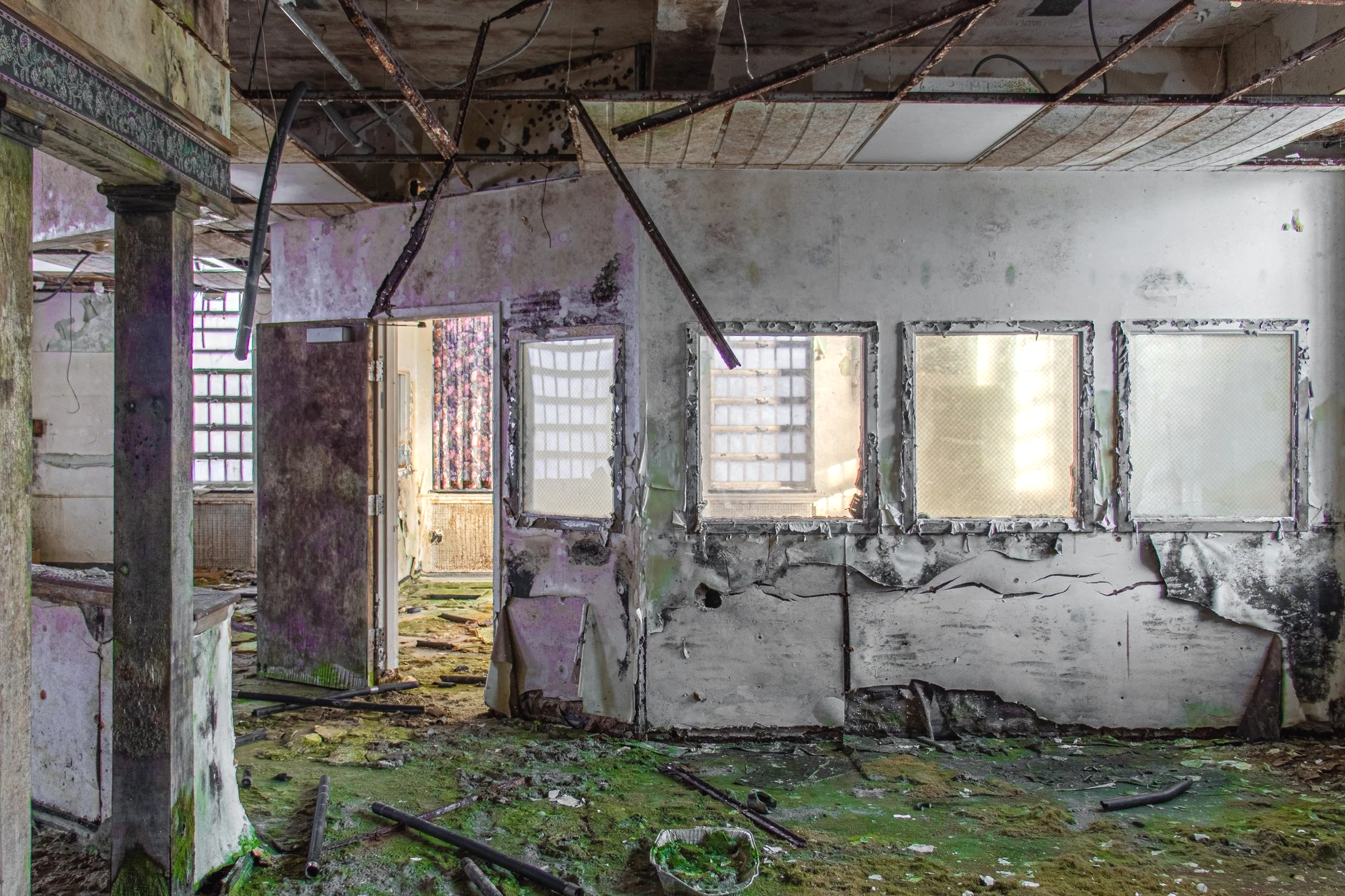 Dayroom Nurse's Station, Tuckerman Hall (building 119)