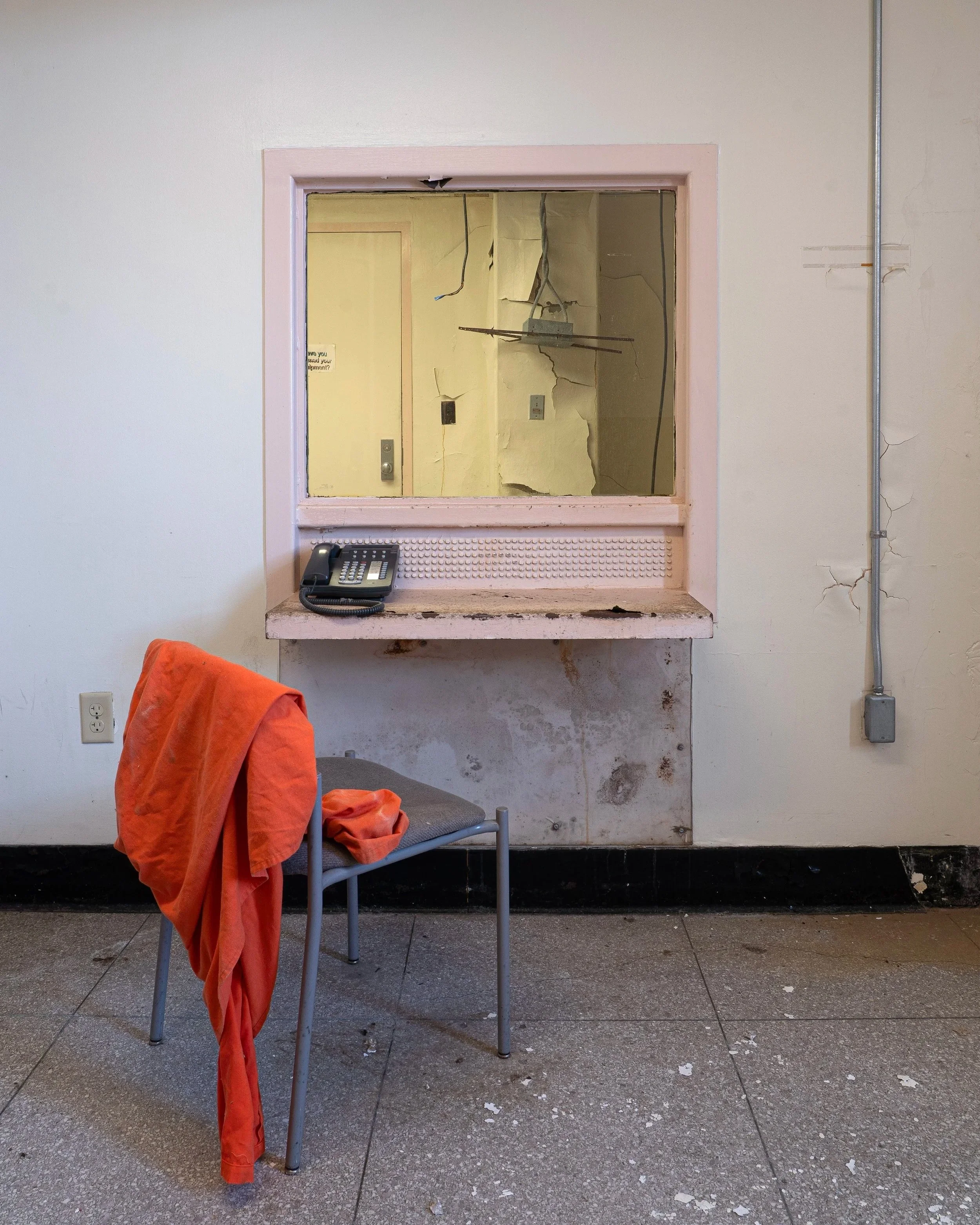 Visitation Window, Maximum Security Unit (Pinel/ building 97)