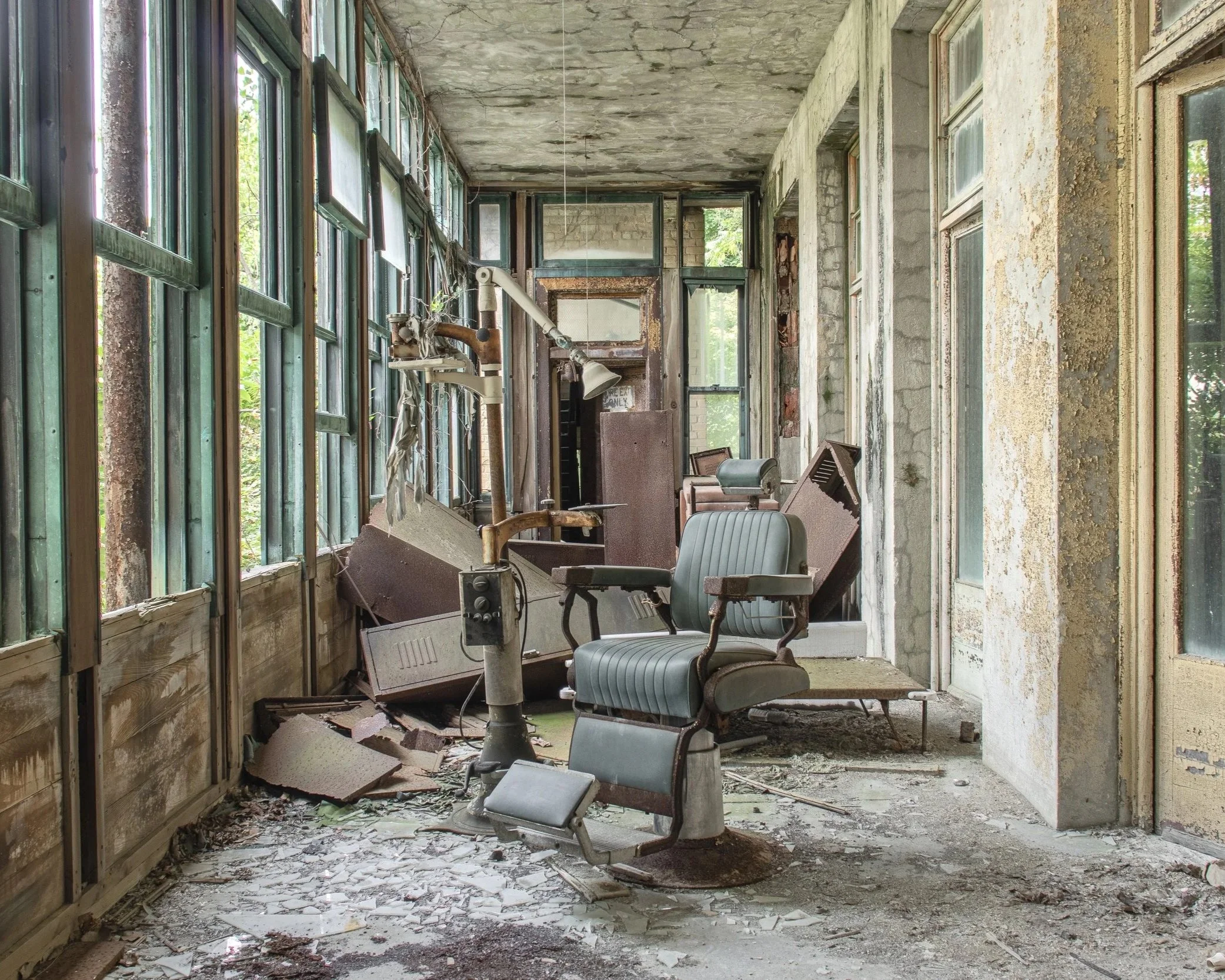 Patient Porch, Woman's Pavilions