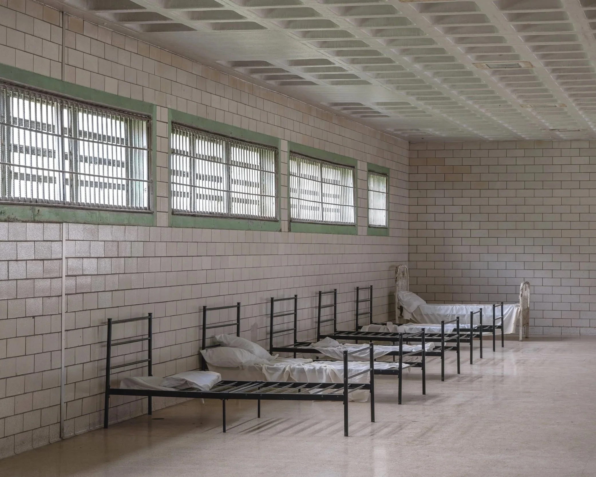 Open Floorplan Ward, Criminally Insane Building  