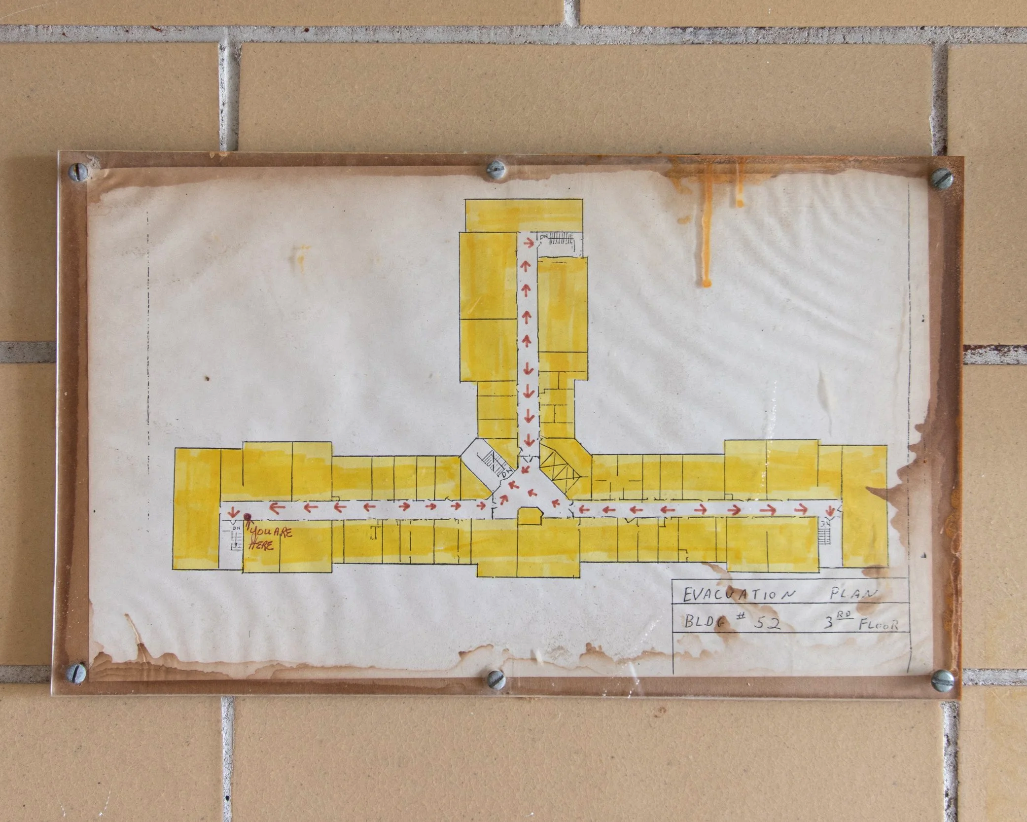 Building Layout, Building 52 (Medical Surgical)
