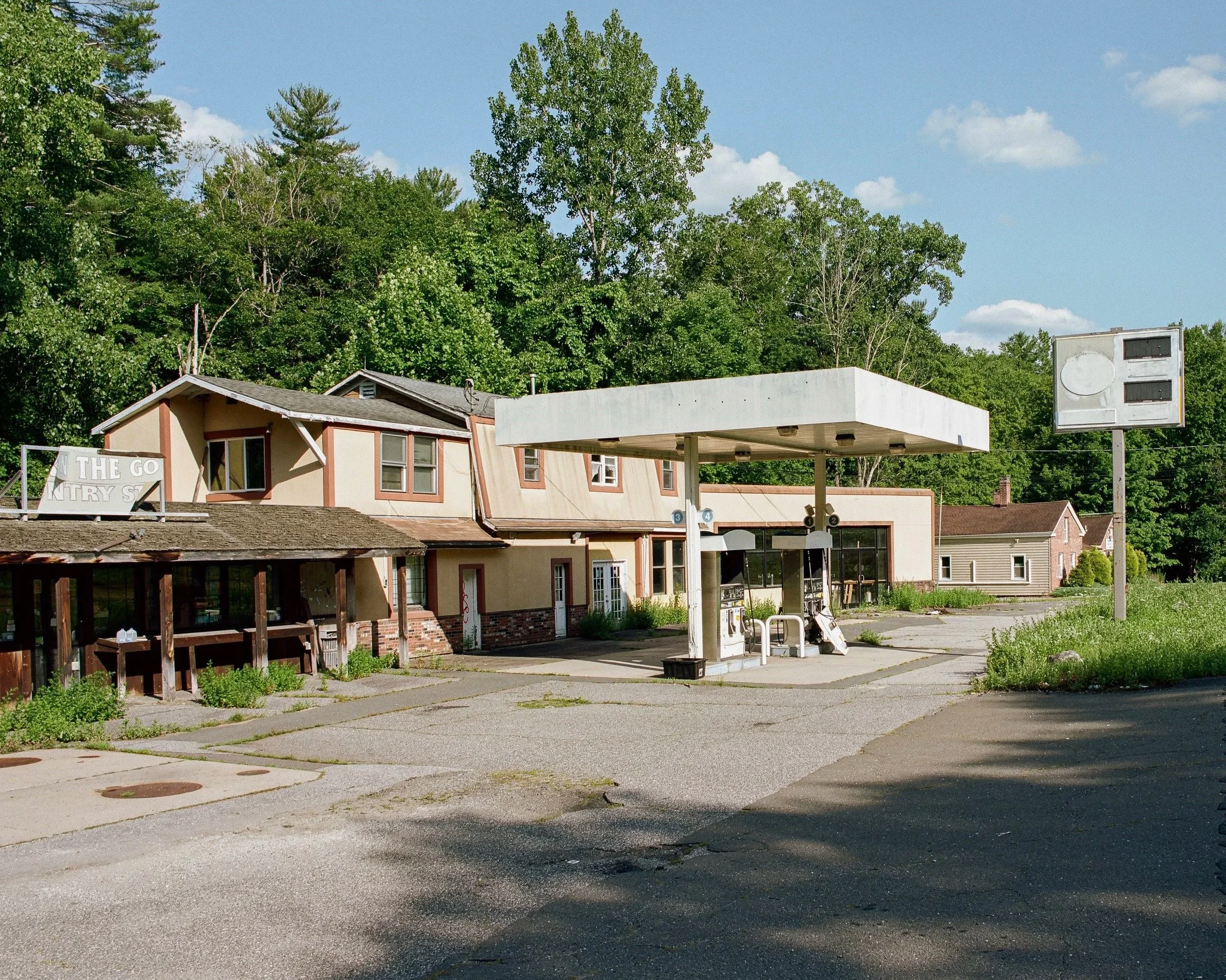 Abandoned Gas Station, CT