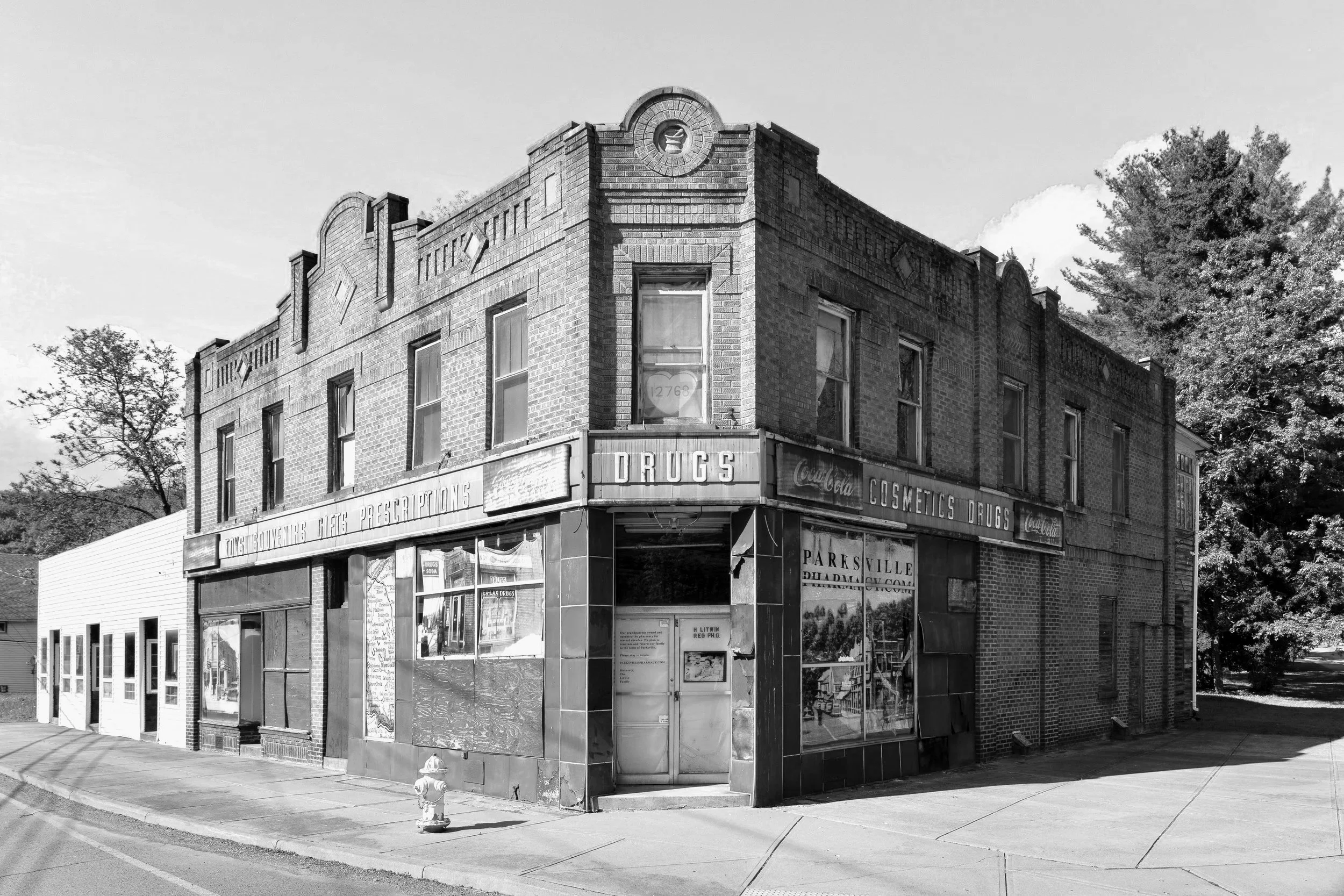 Abandoned Drug Store, Parksville, NY