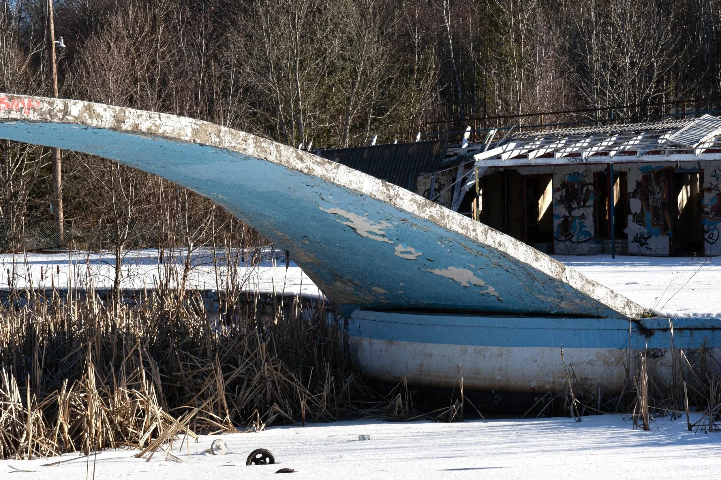 Pool Bridge, Pines Resort Hotel, South Fallsburg, NY