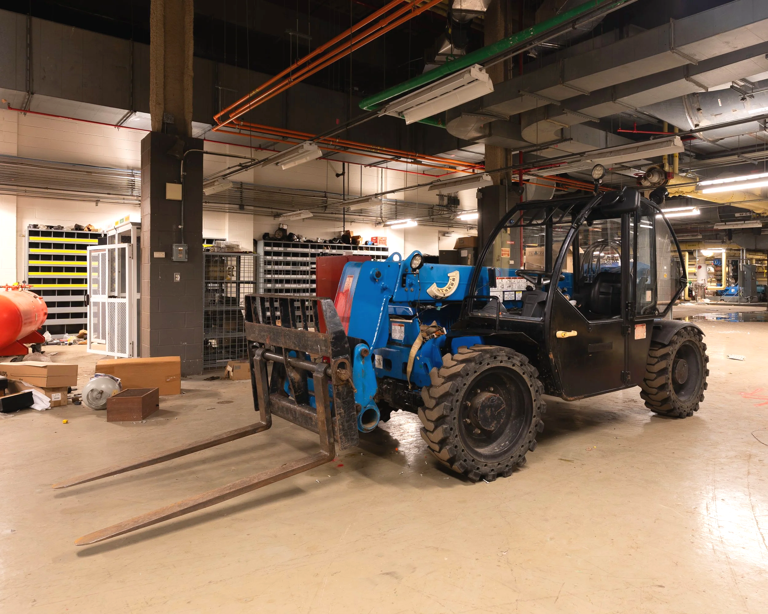 Shipping & Receiving Area, Central Services 