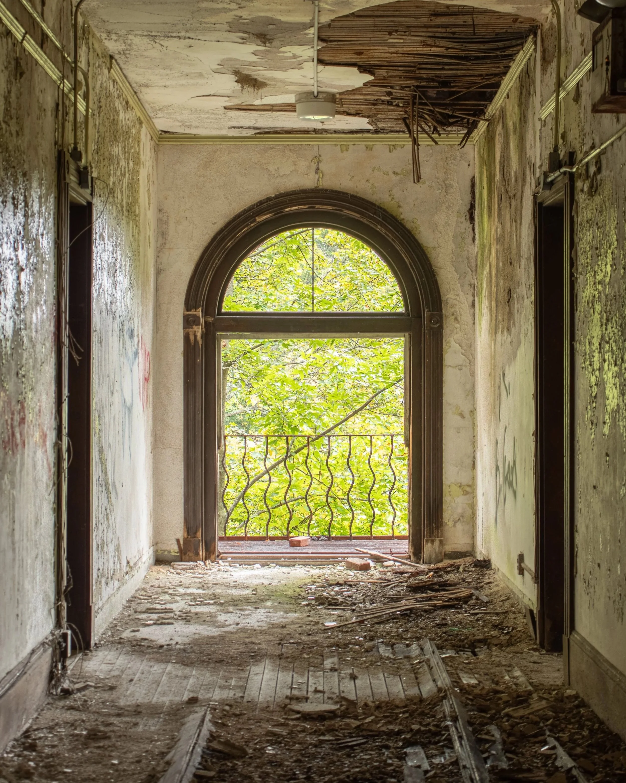 Hallway Window, Waverley Hall (building 71)