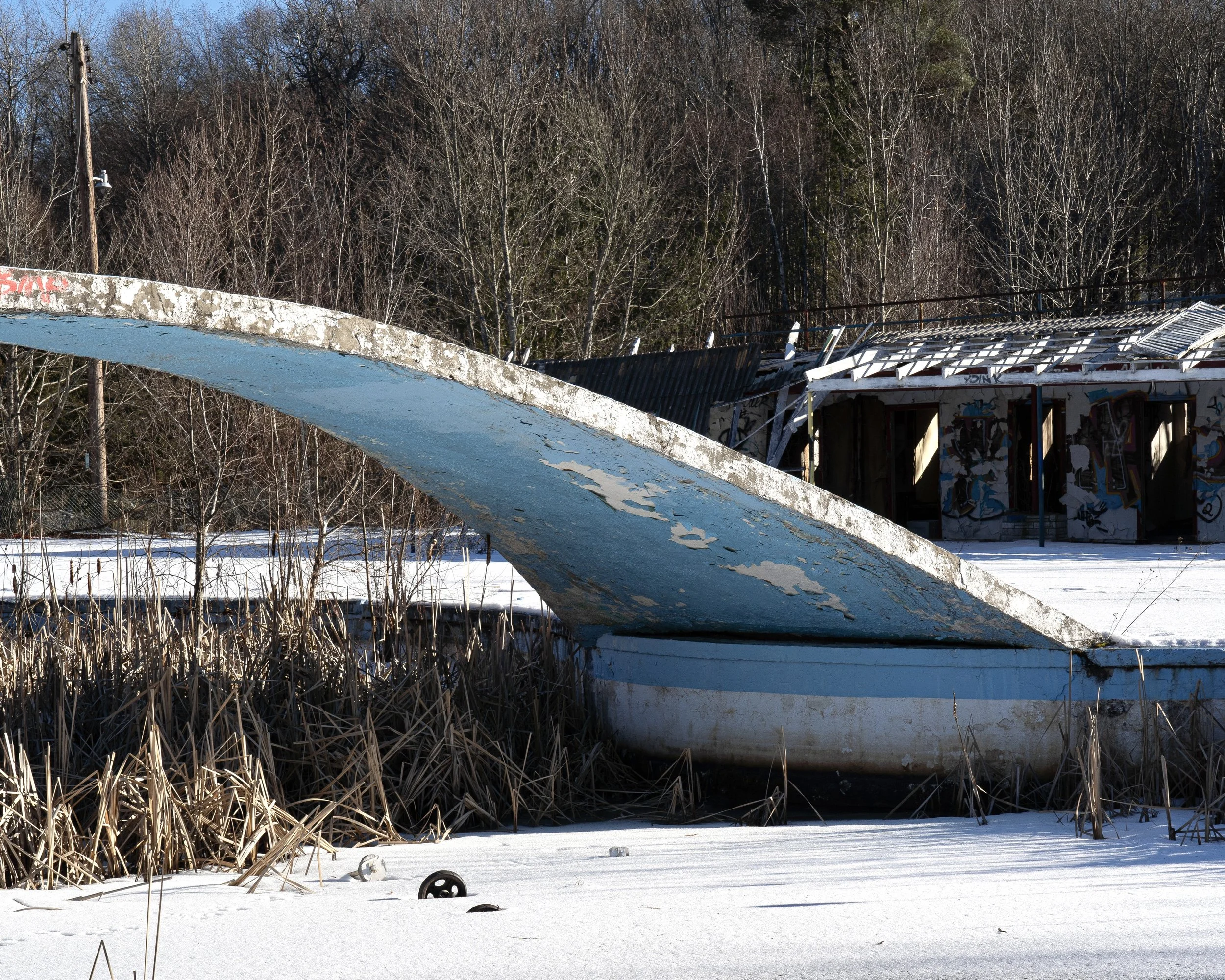 Abandoned Pines Resort Pool, South Fallsburg