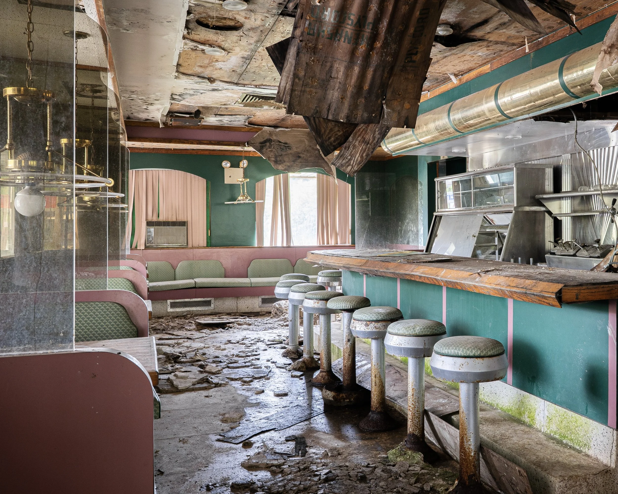 Abandoned Diner, Parksville