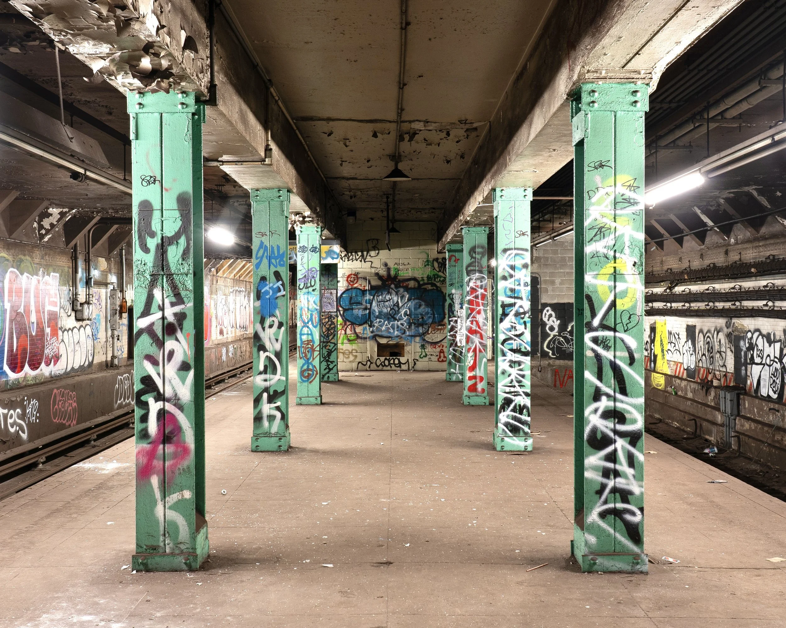 Lost to the Outside World Disused Subway Station, New York, NY