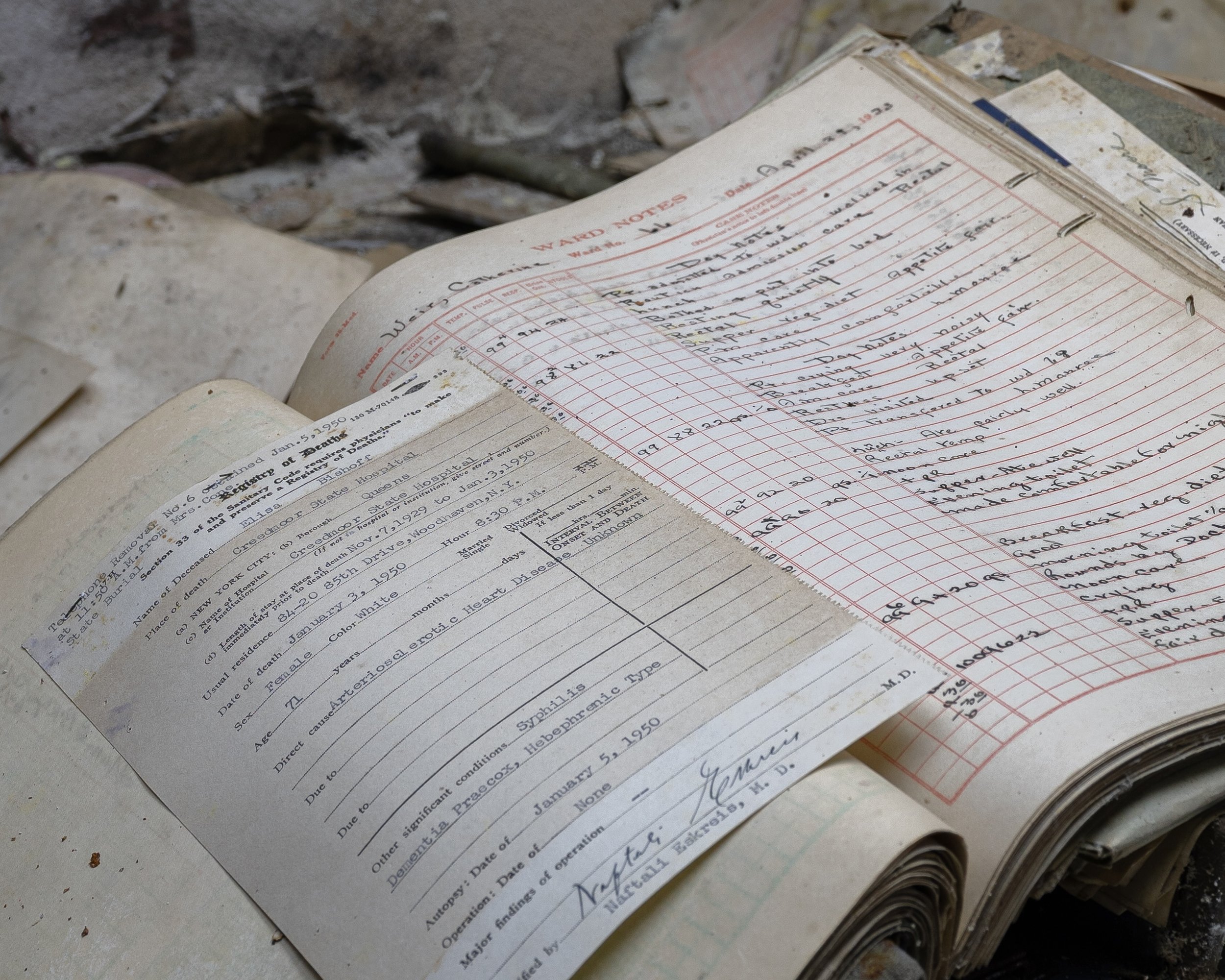 Forgotten Patient Files, Building 70