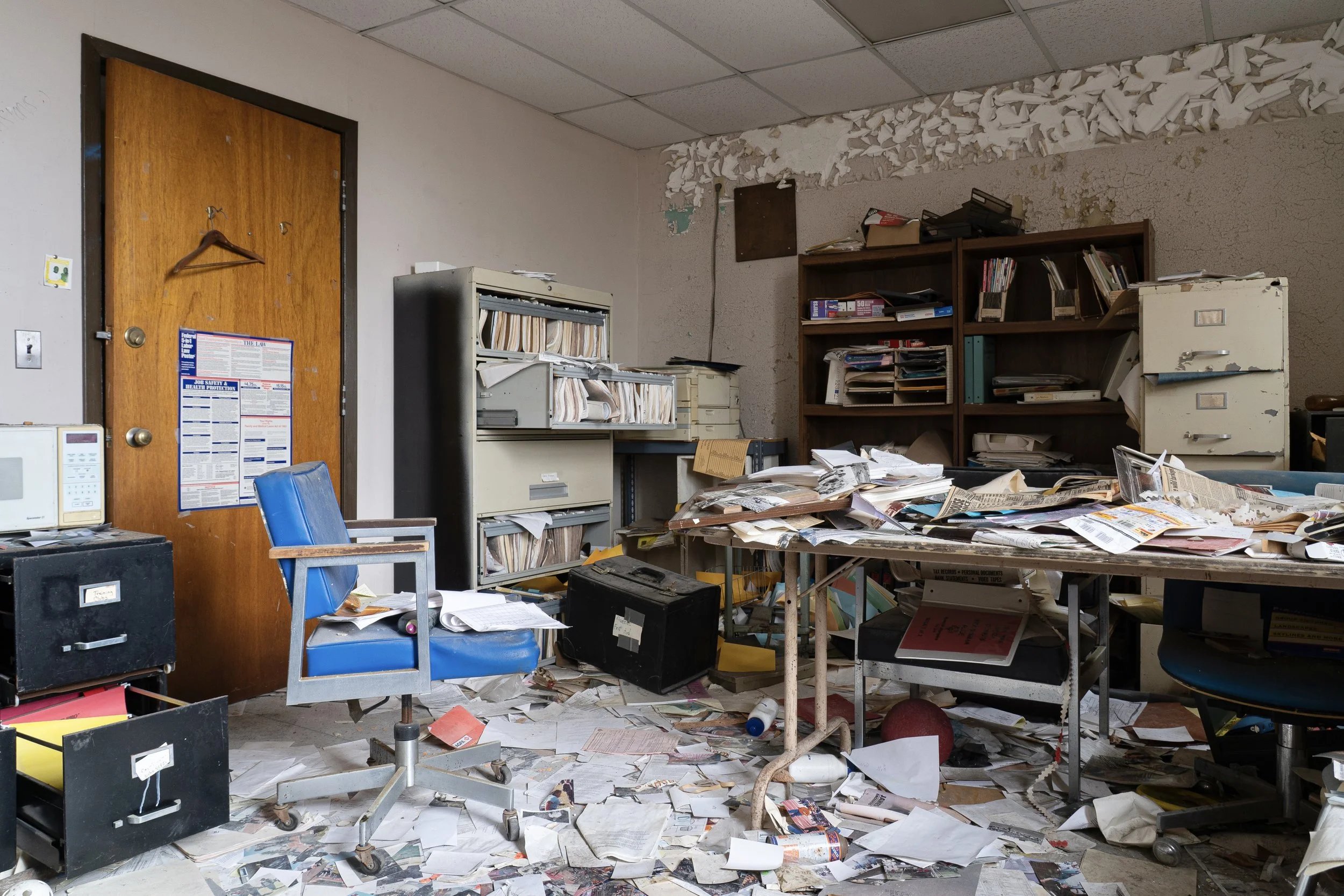 Trashed Office, Quad Complex Quad Complex (buildings 1,2,3)