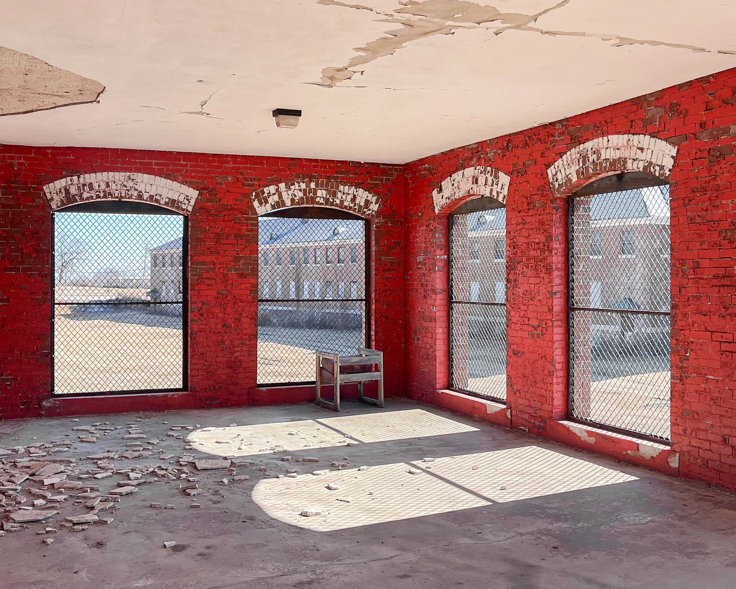 Patient Porch, Rhode Island State Hospital, Cranston RI