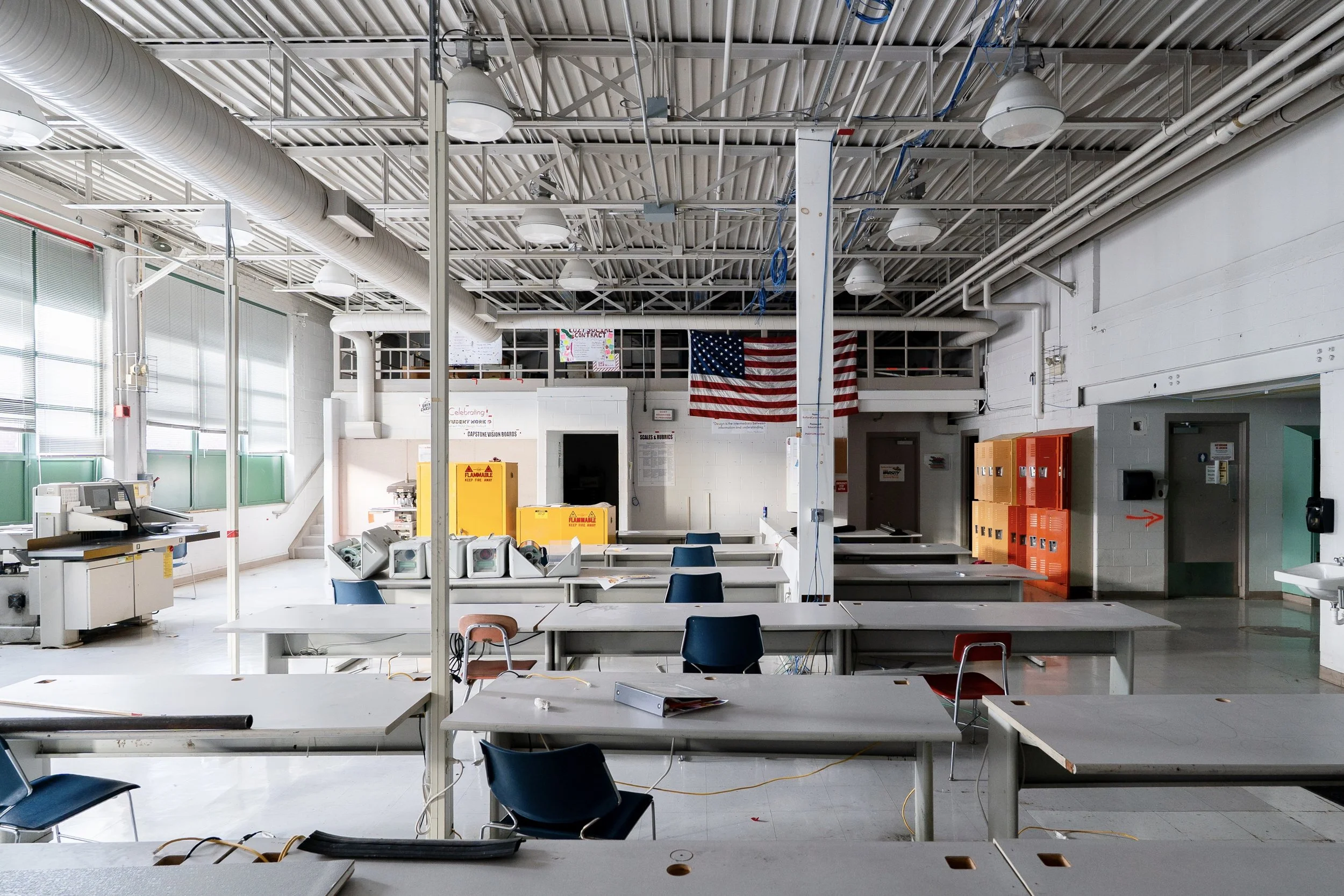 Classroom, Abandoned School 