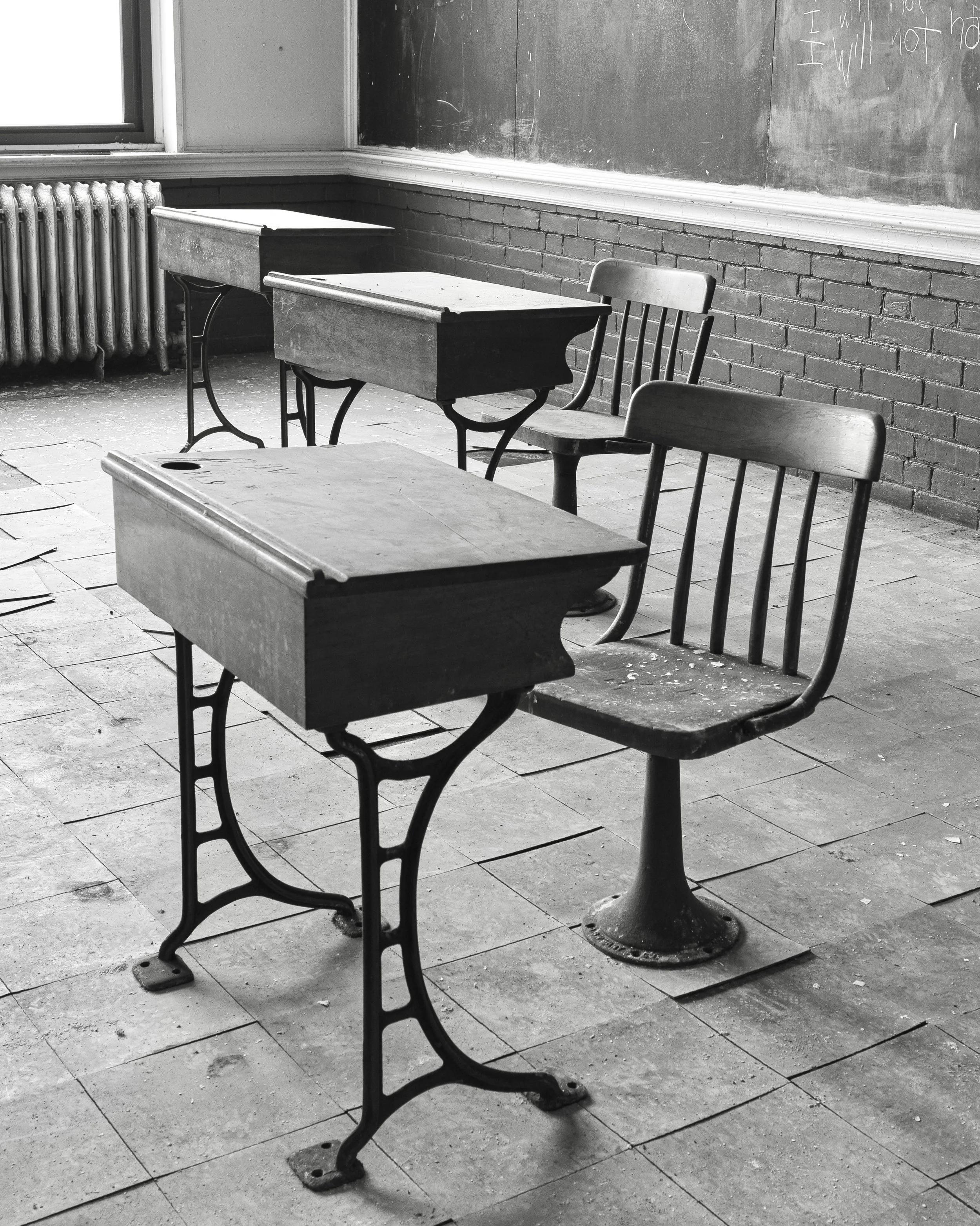 Classroom, Abandoned Religious School