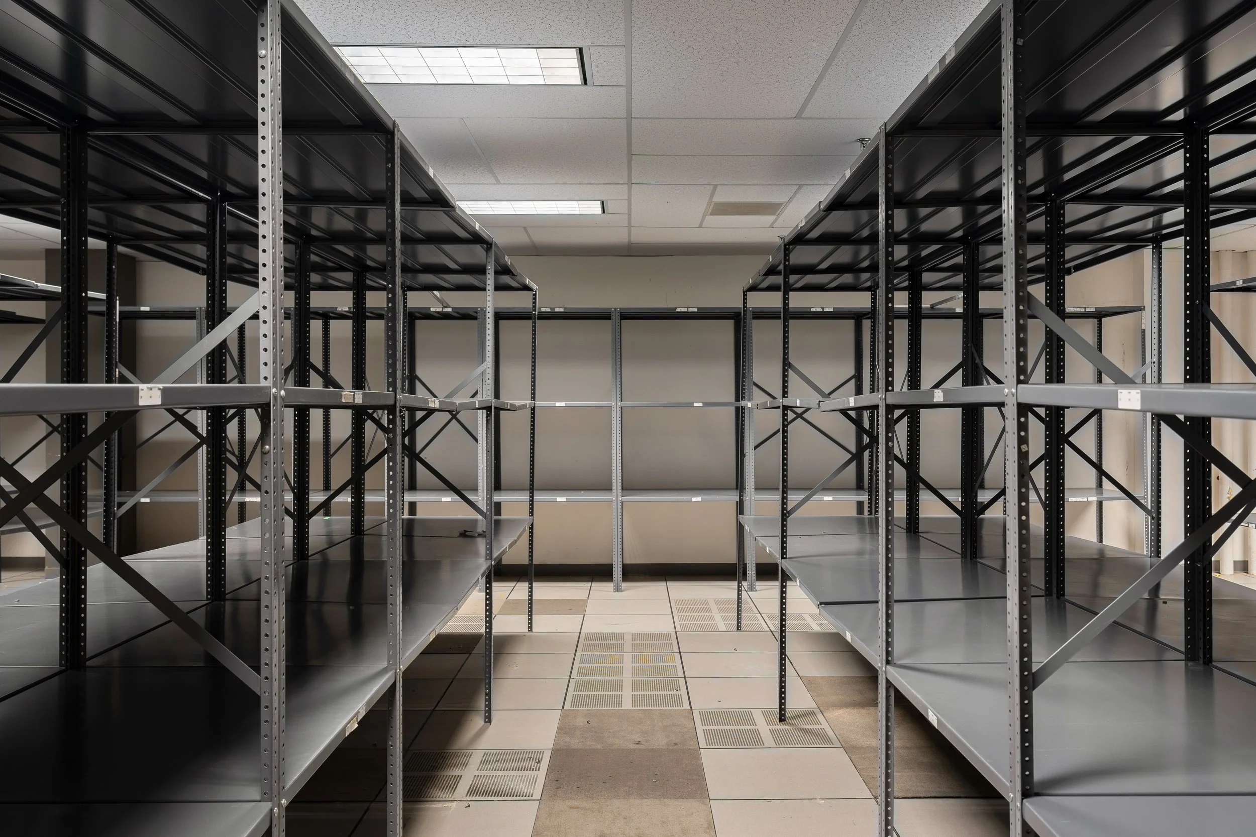 Empty Storeroom, Central Services 
