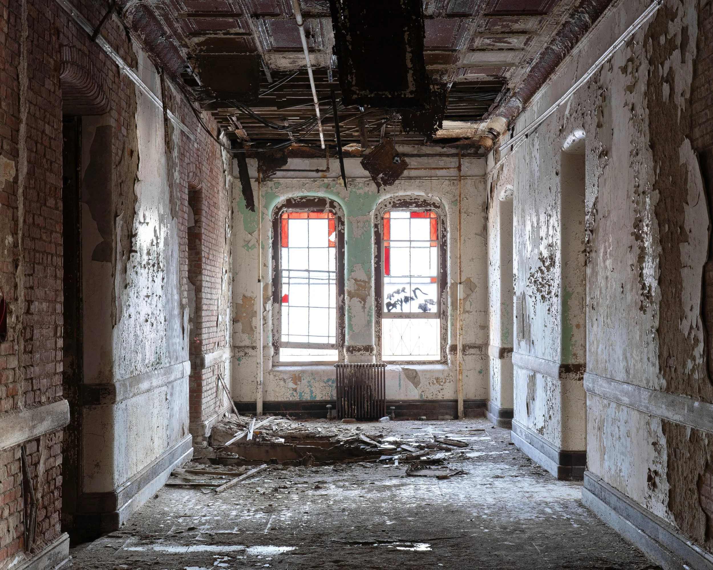 Patient Ward, Hudson River State Hospital, Poughkeepsie NY