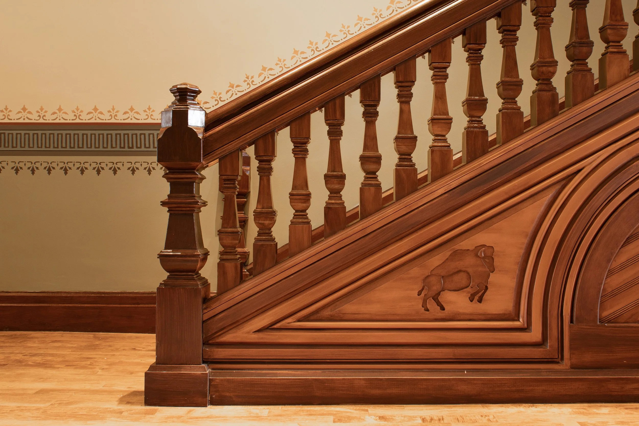 Main Staircase, Administration Building - now hotel