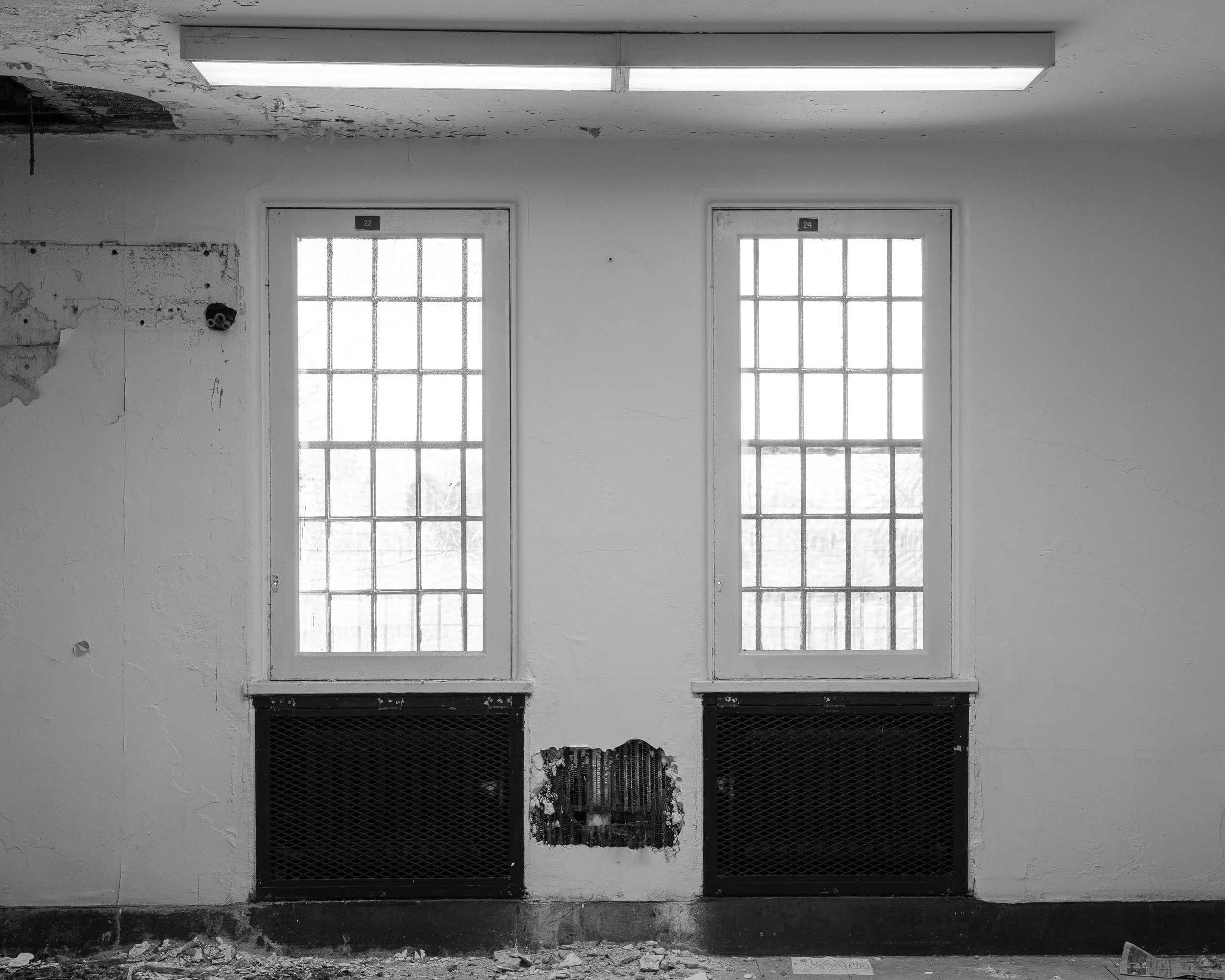 Common Area Windows, Maximum Security Unit (Pinel/ building 97)
