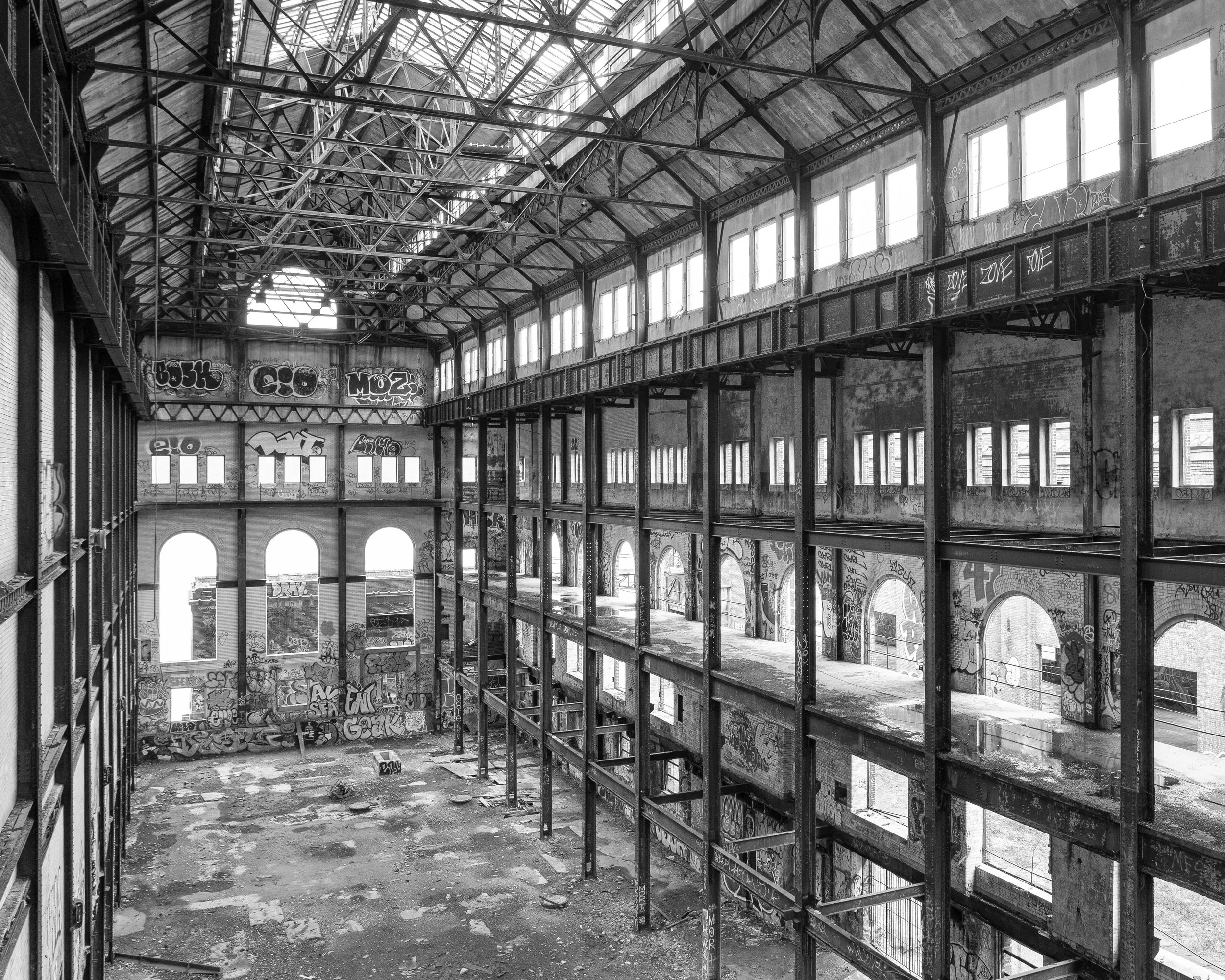 Turbine Hall, Glenwood Power Station, Yonkers NY