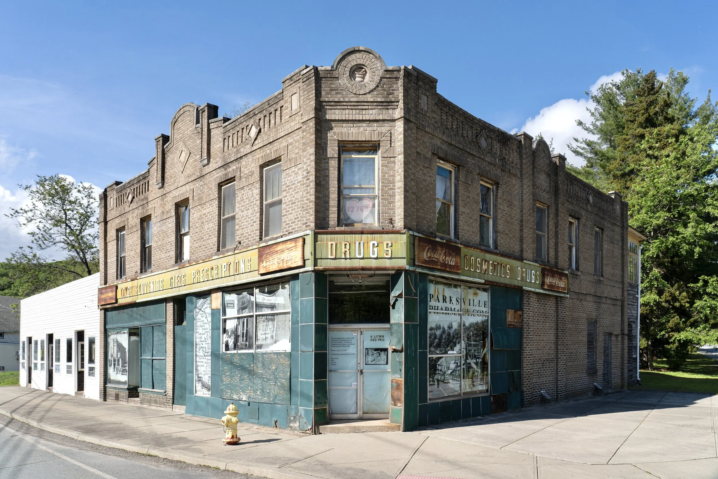 Abandoned Drug Store, Parksville