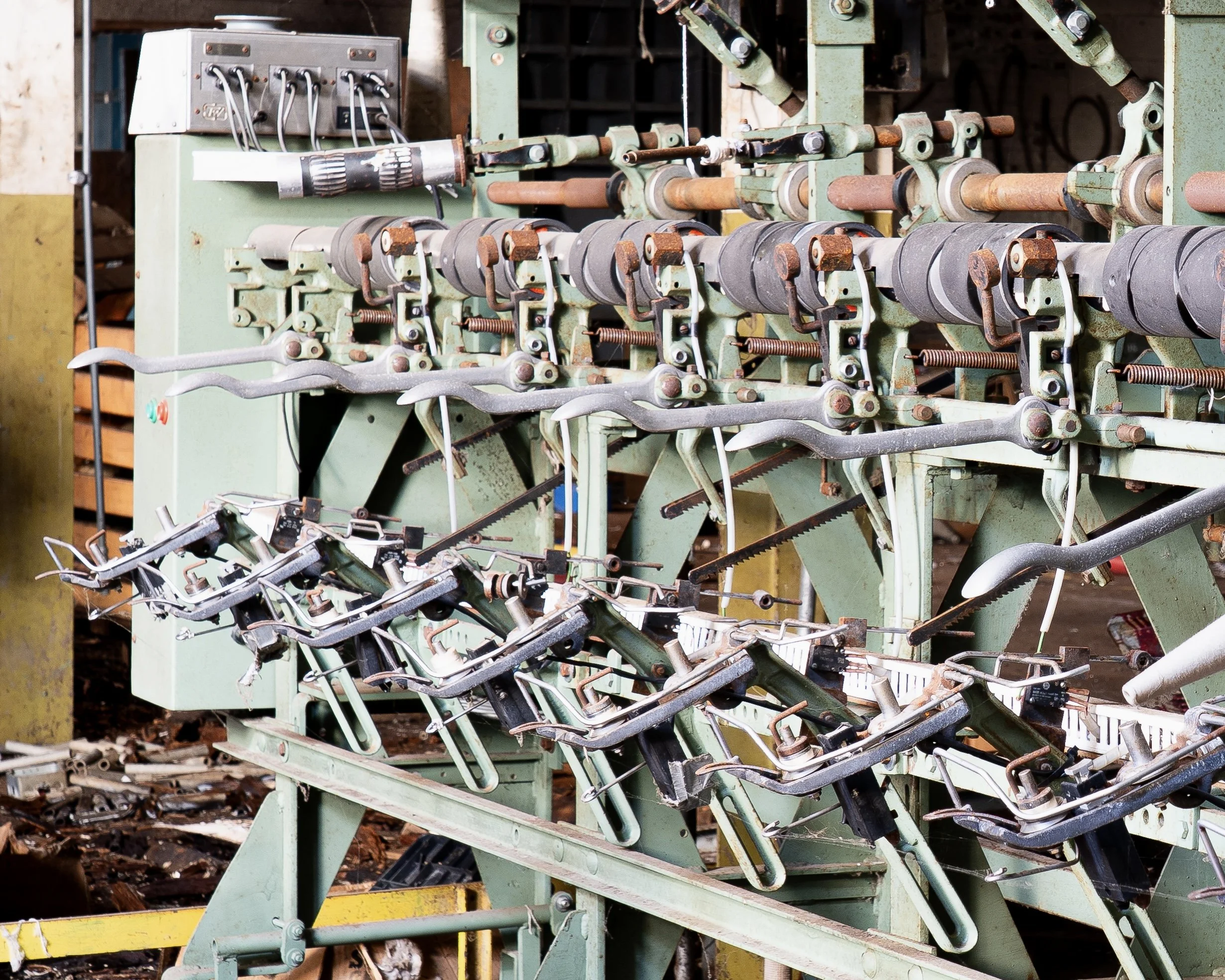 Textile Machine. Oakdale Cotton Mill, Jamestown, NC