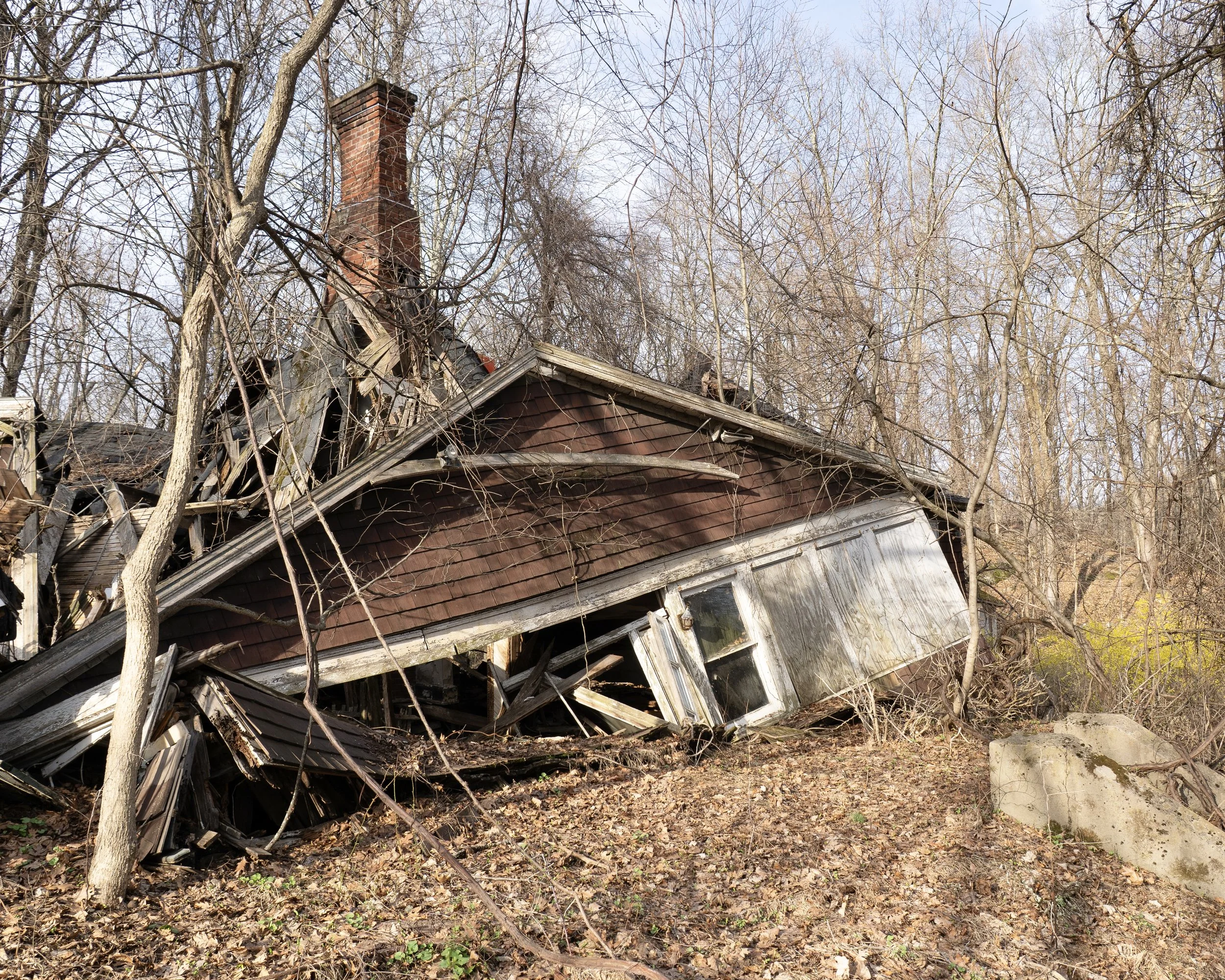 Collapsed Staff House (bldg 29)
