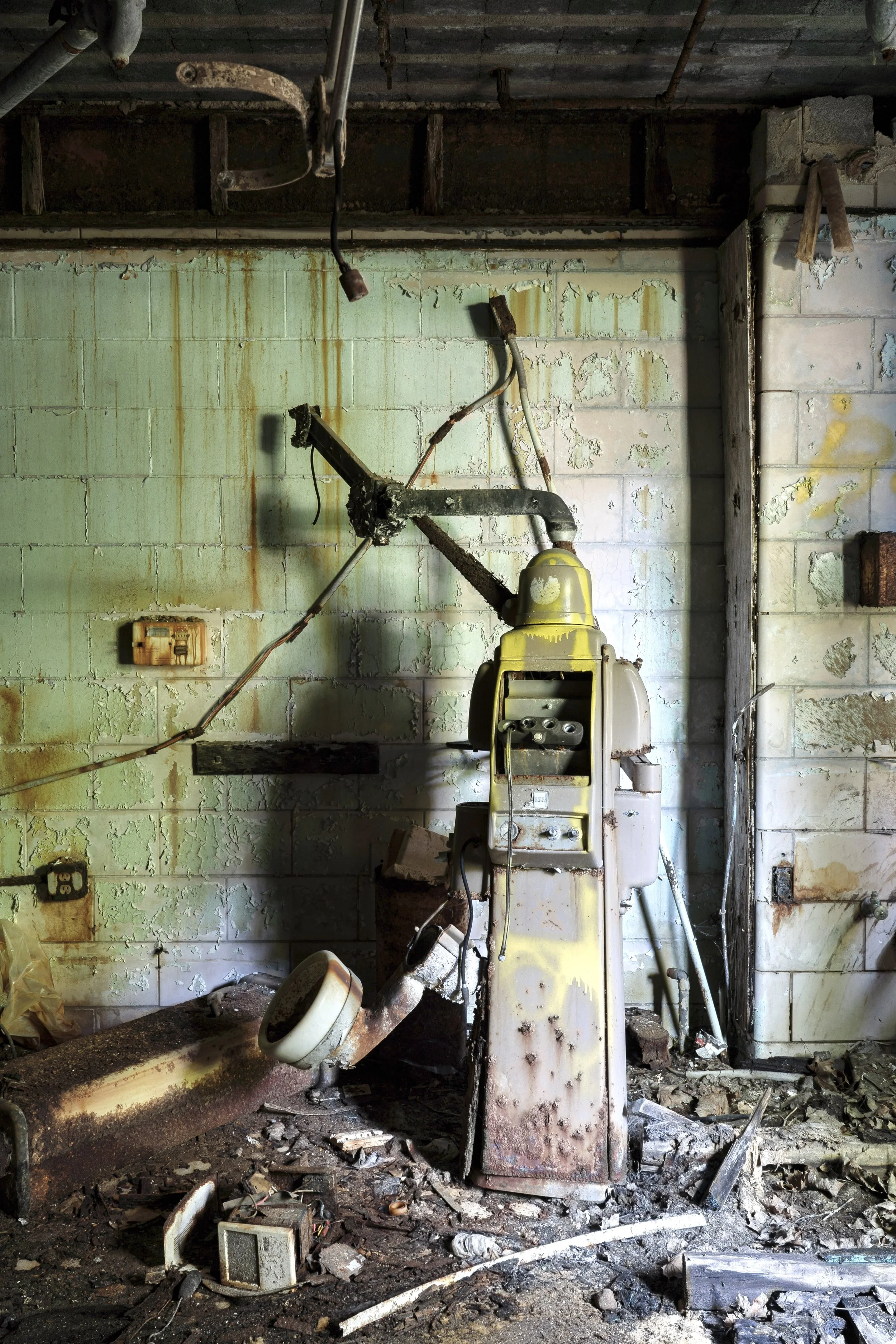 Forgotten Dental Equipment, Mansfield State Training School & Hospital, Mansfield CT